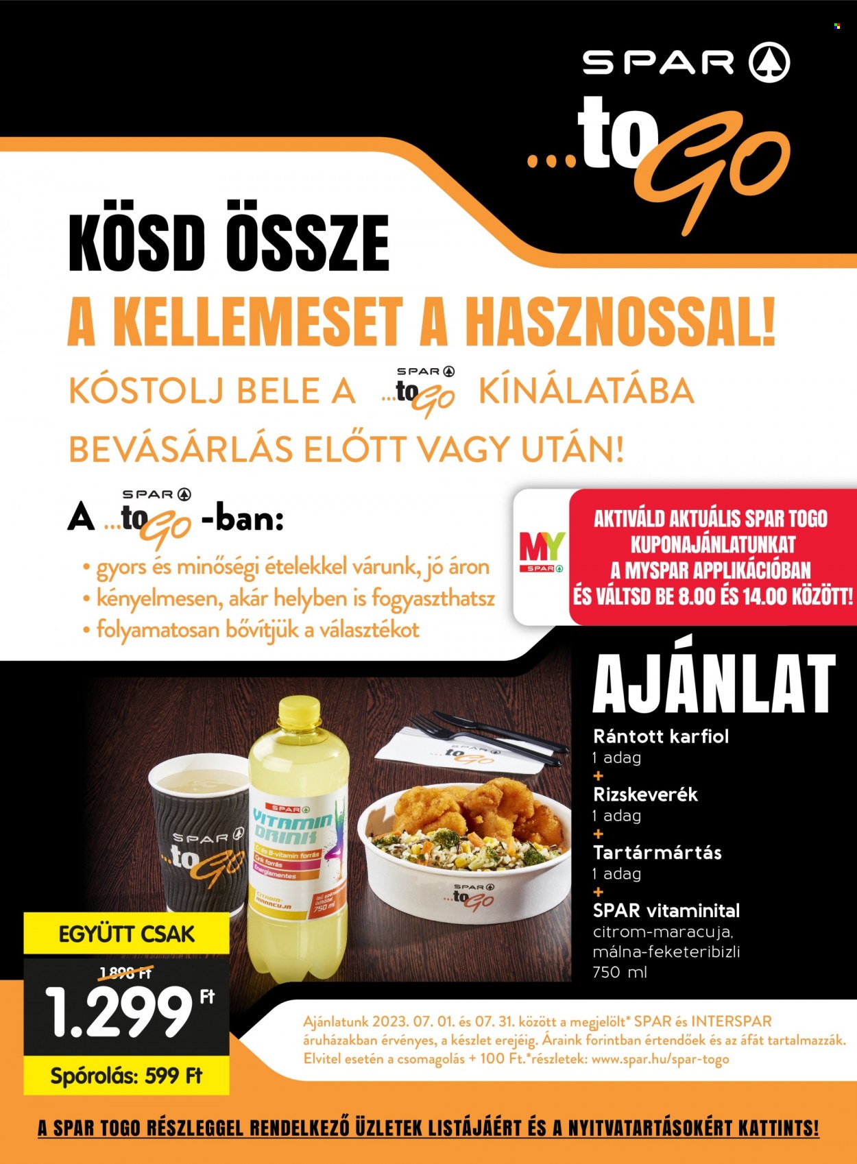 SPAR akciós újságok - 2023.07.20 - 2023.07.26. Oldal 27