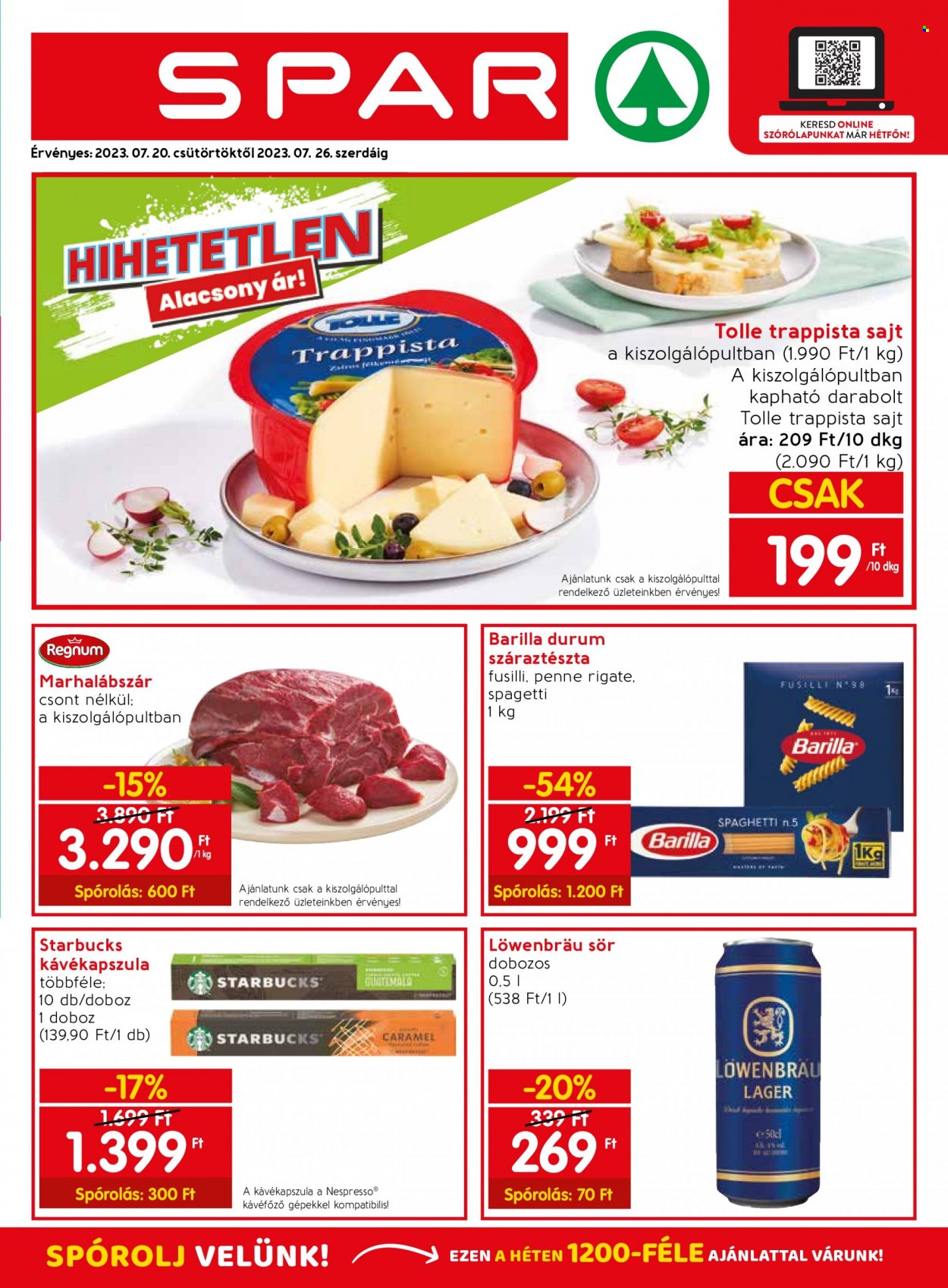 SPAR akciós újságok - 2023.07.20 - 2023.07.26. Oldal 7