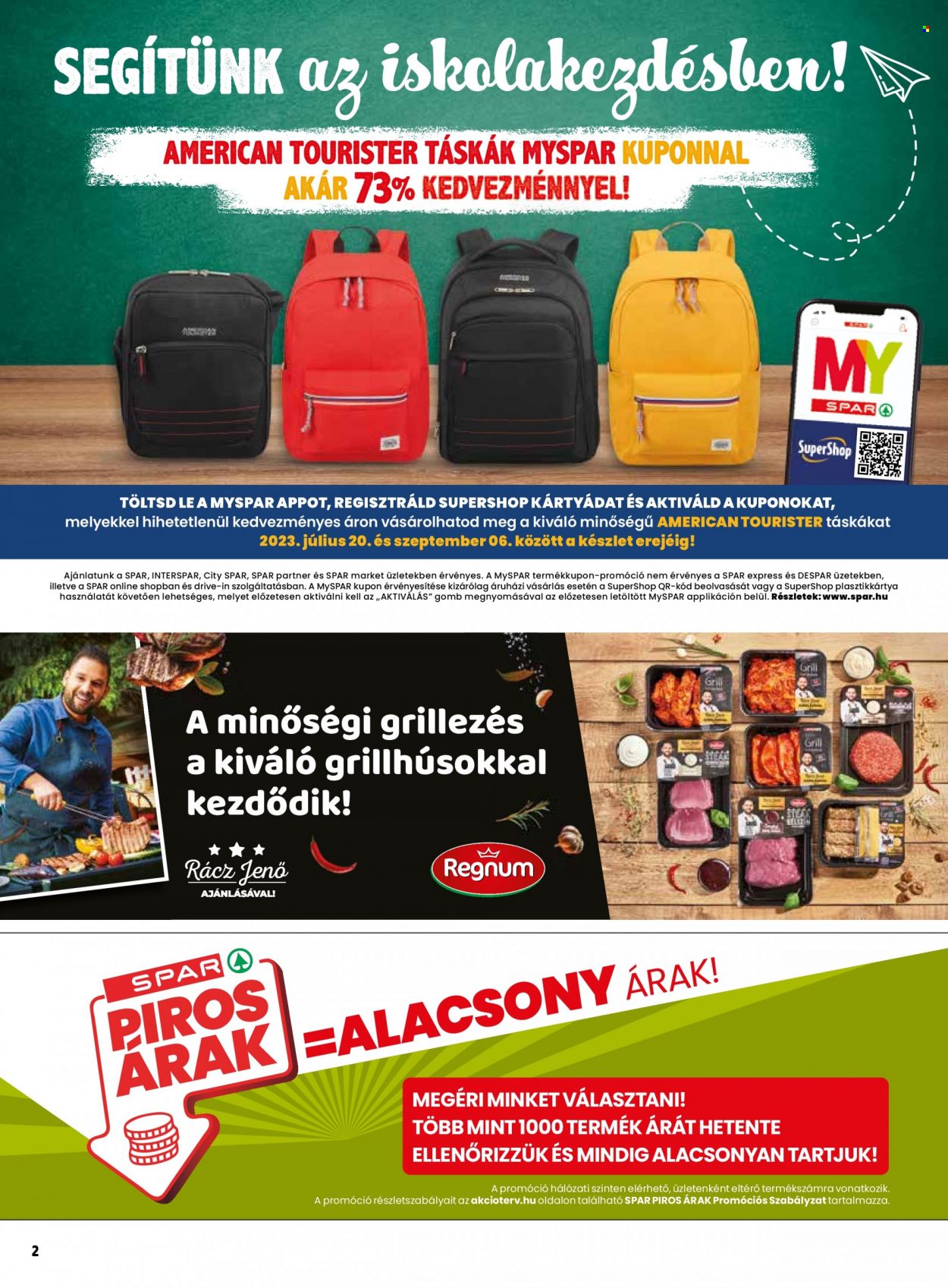 SPAR akciós újságok - 2023.07.20 - 2023.07.26. Oldal 8
