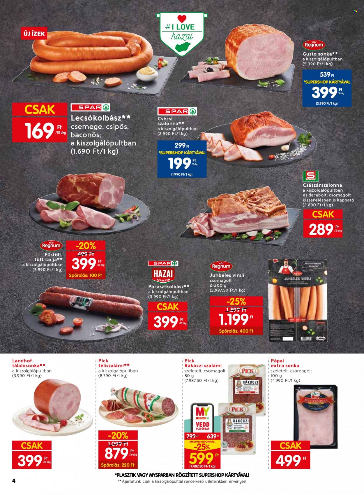 SPAR akciós újságok - 2023.07.20 - 2023.07.26. Oldal 12