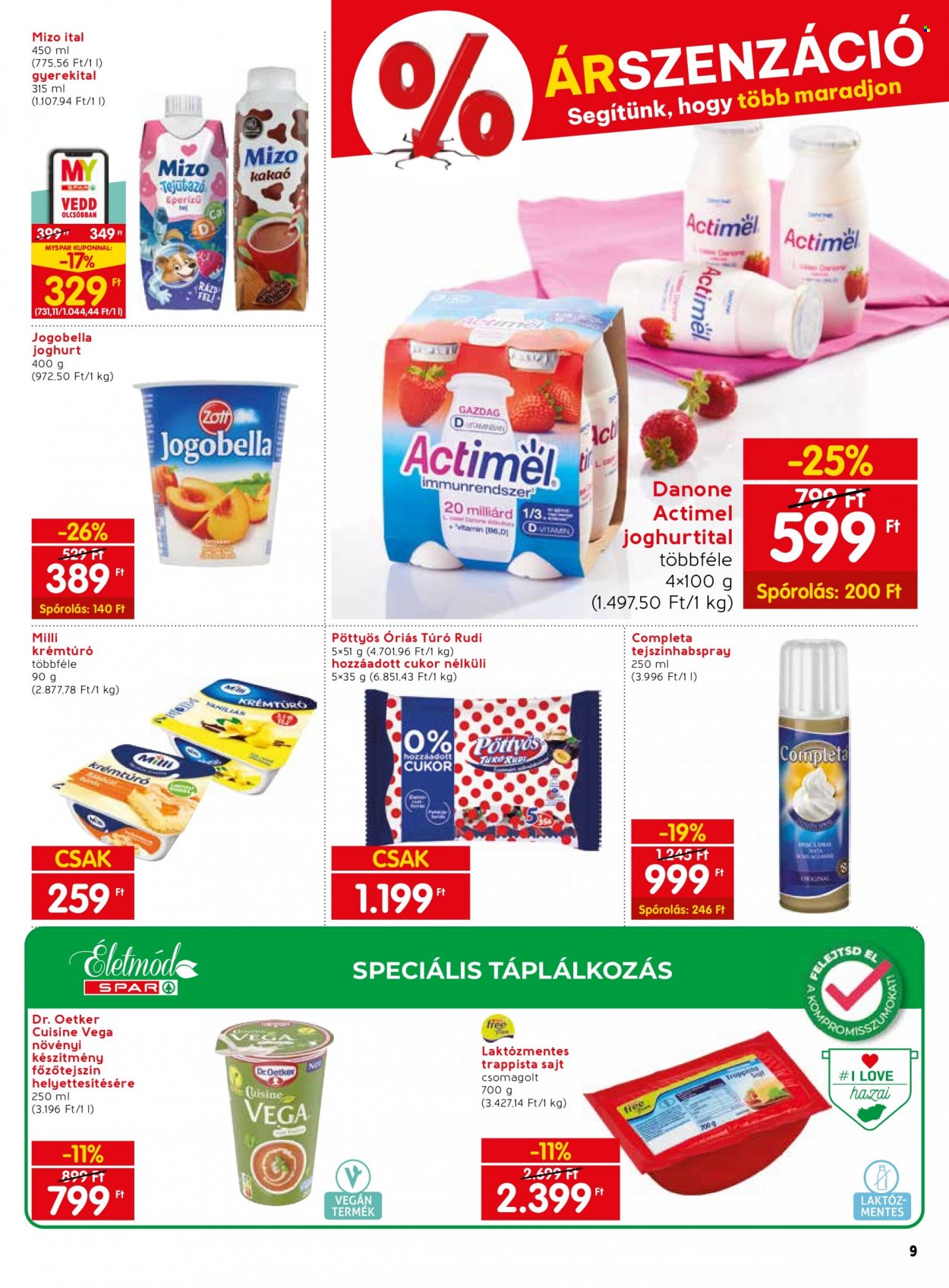 SPAR akciós újságok - 2023.07.20 - 2023.07.26. Oldal 17