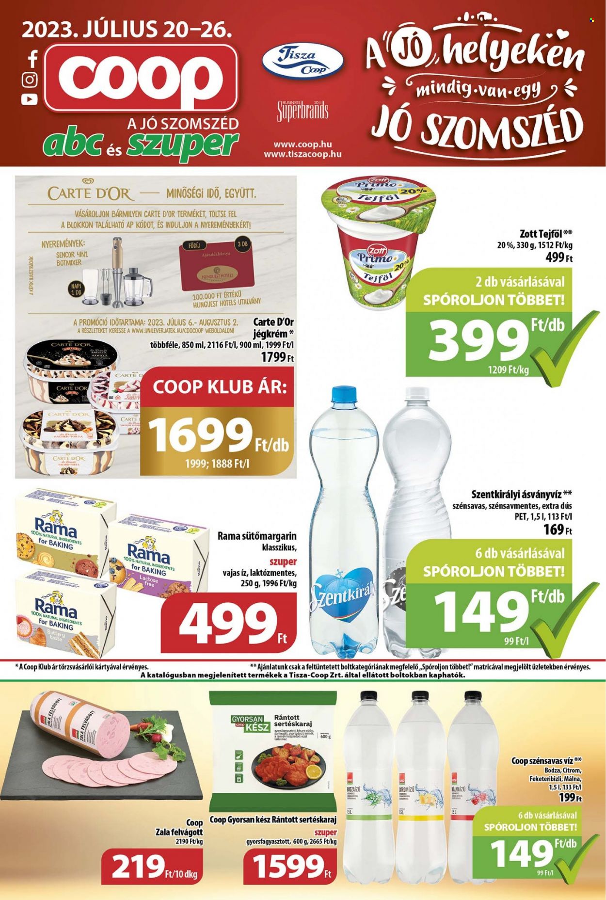 Coop akciós újságok - 2023.07.20 - 2023.07.26. Oldal 1