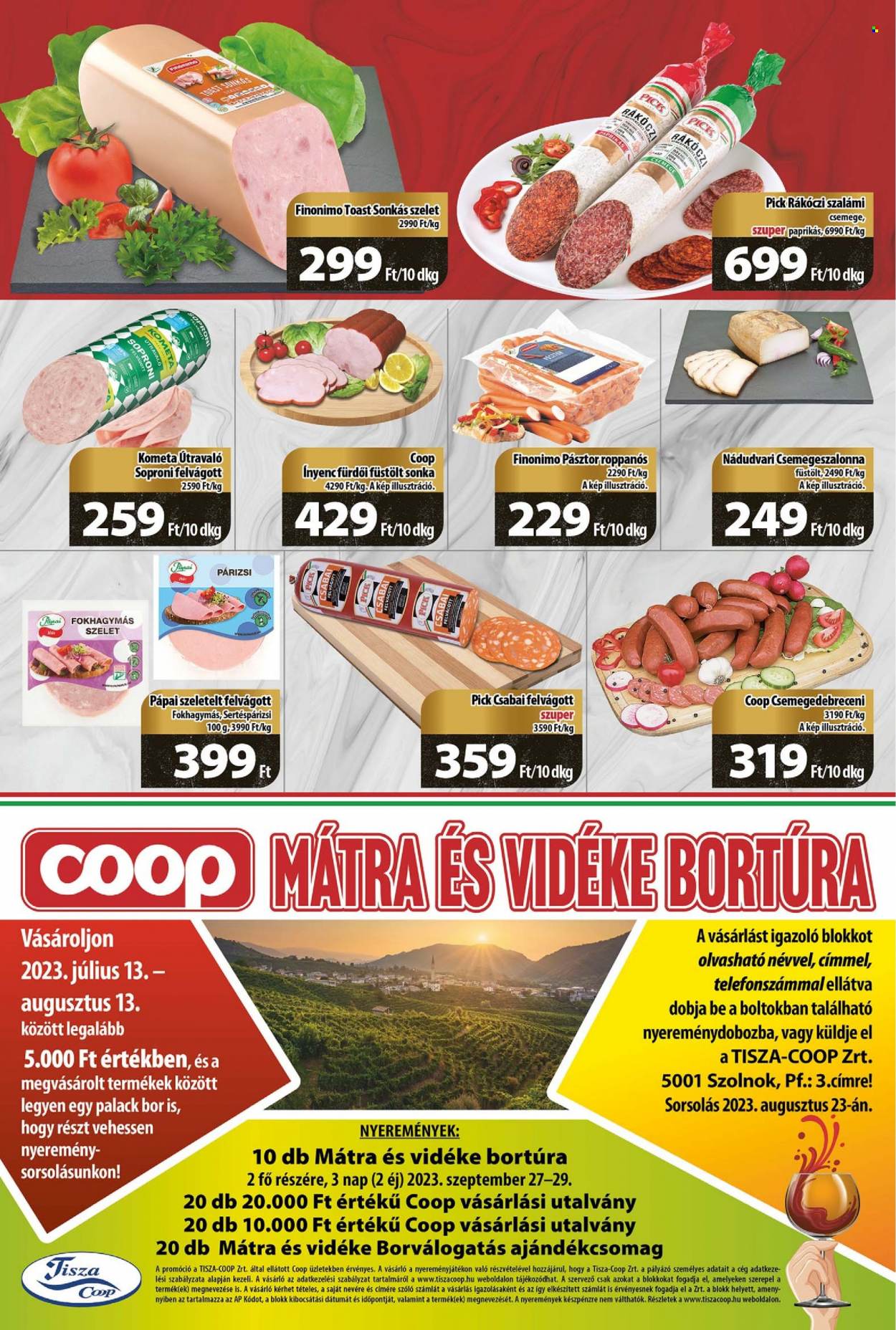 Coop akciós újságok - 2023.07.20 - 2023.07.26. Oldal 3