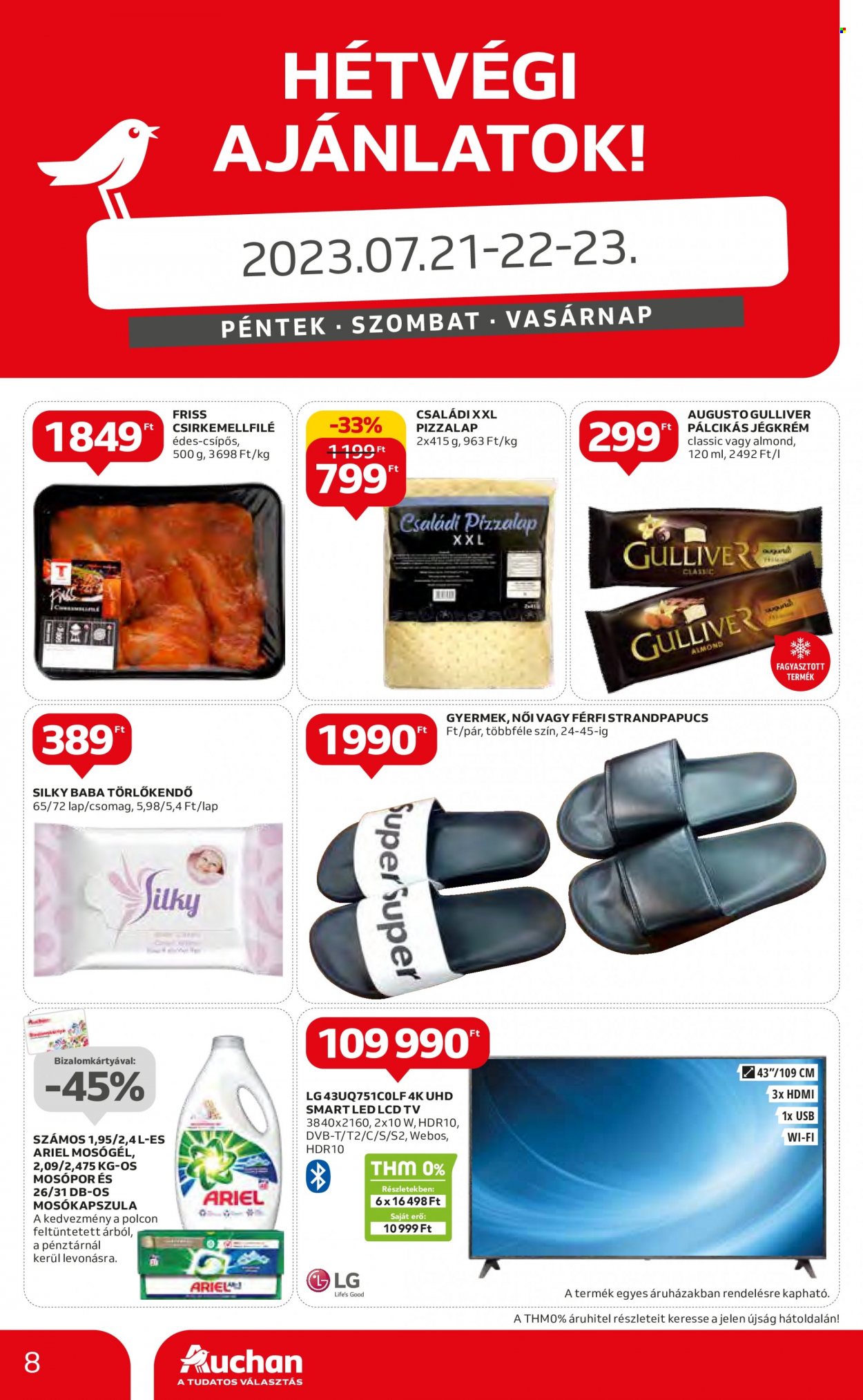 Auchan akciós újságok - 2023.07.20 - 2023.07.26. Oldal 8