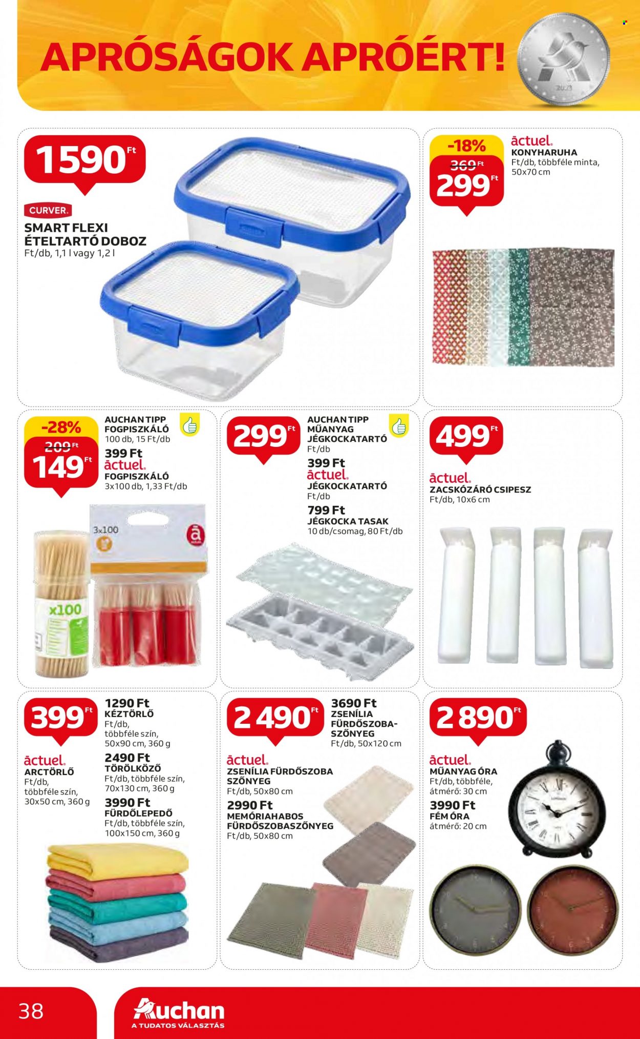 Auchan akciós újságok - 2023.07.20 - 2023.07.26. Oldal 38