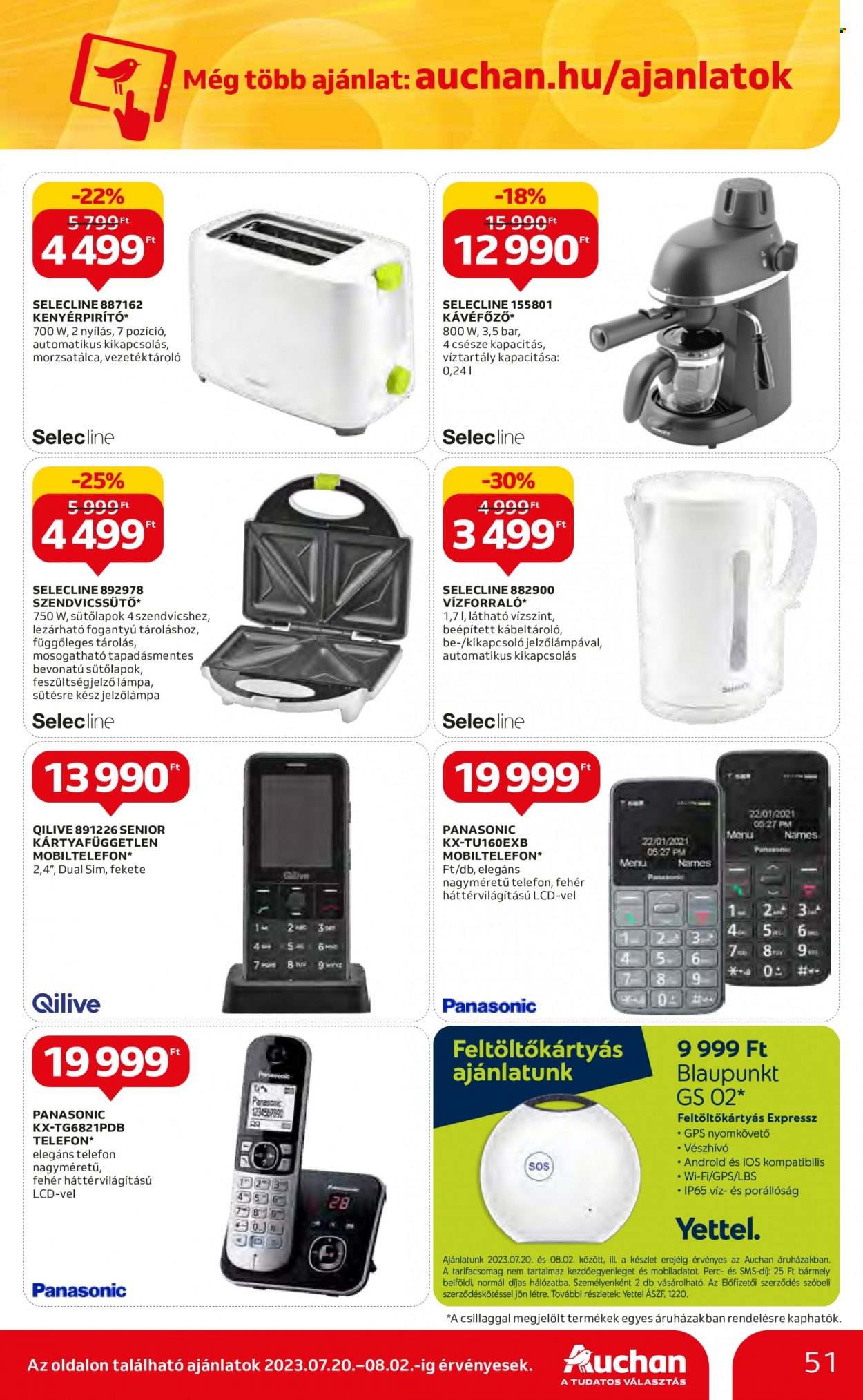 Auchan akciós újságok - 2023.07.20 - 2023.07.26. Oldal 51