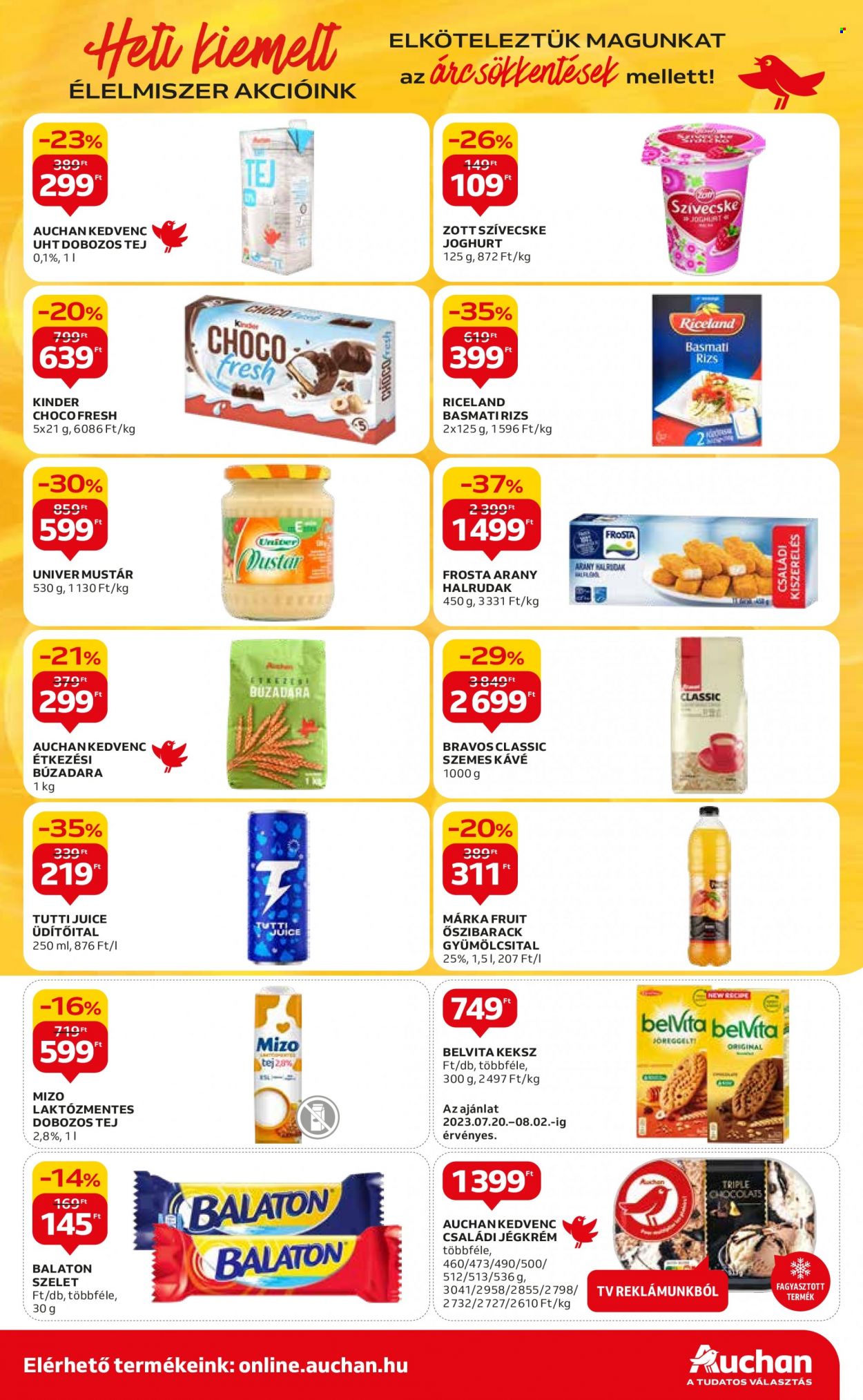 Auchan akciós újságok - 2023.07.20 - 2023.07.26. Oldal 3