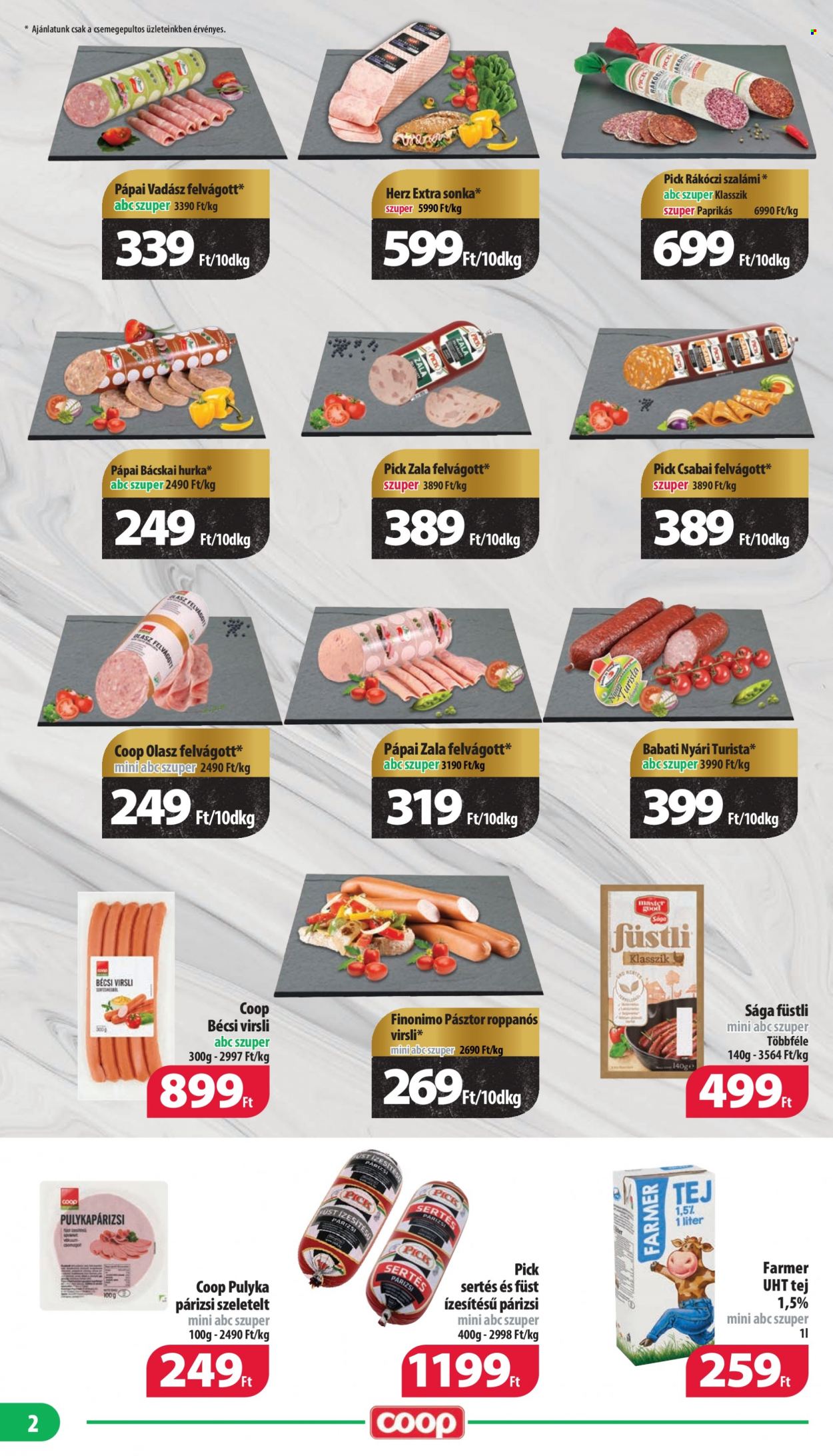 Coop akciós újságok - 2023.07.20 - 2023.08.02. Oldal 2
