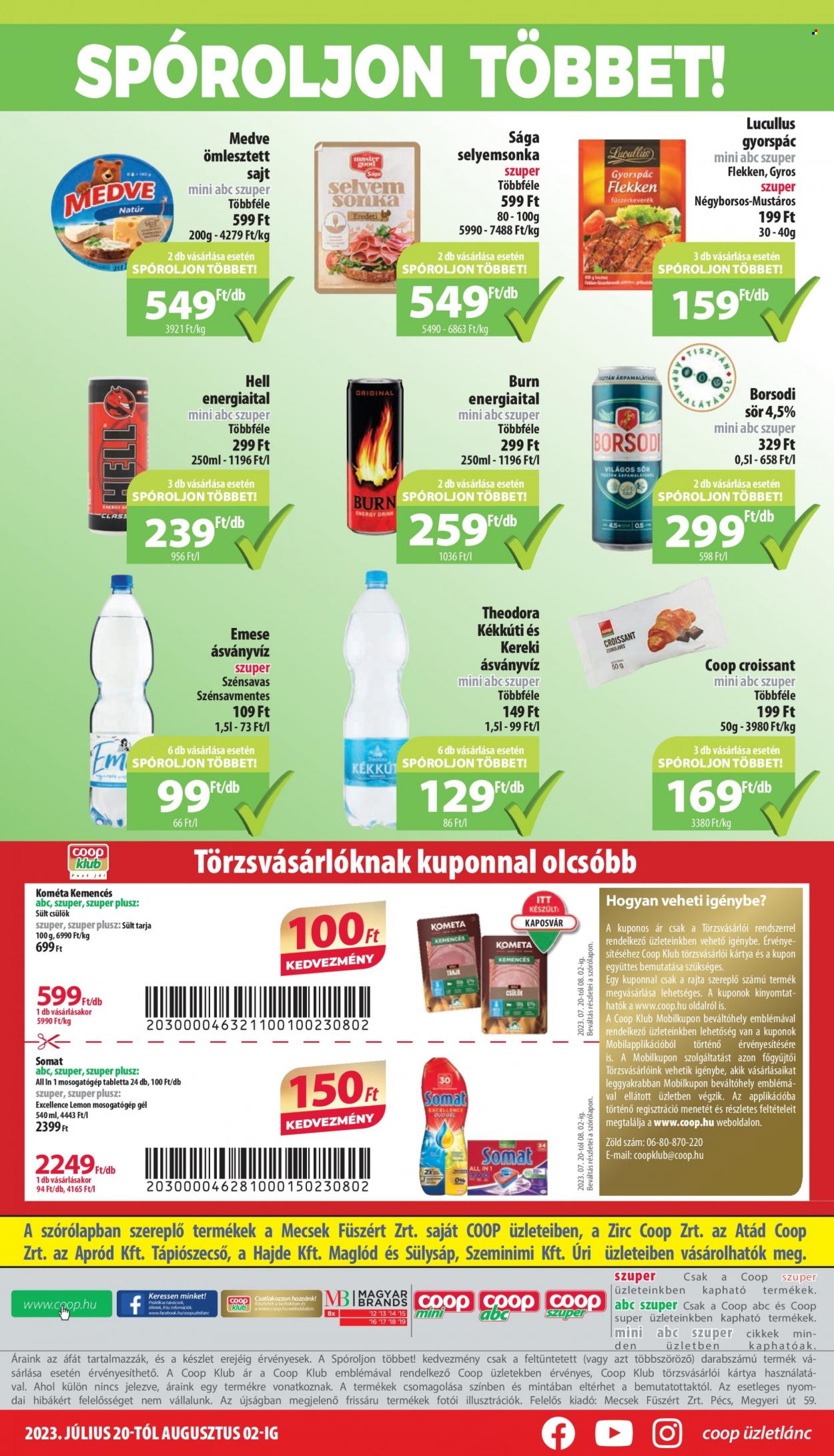 Coop akciós újságok - 2023.07.20 - 2023.08.02. Oldal 8