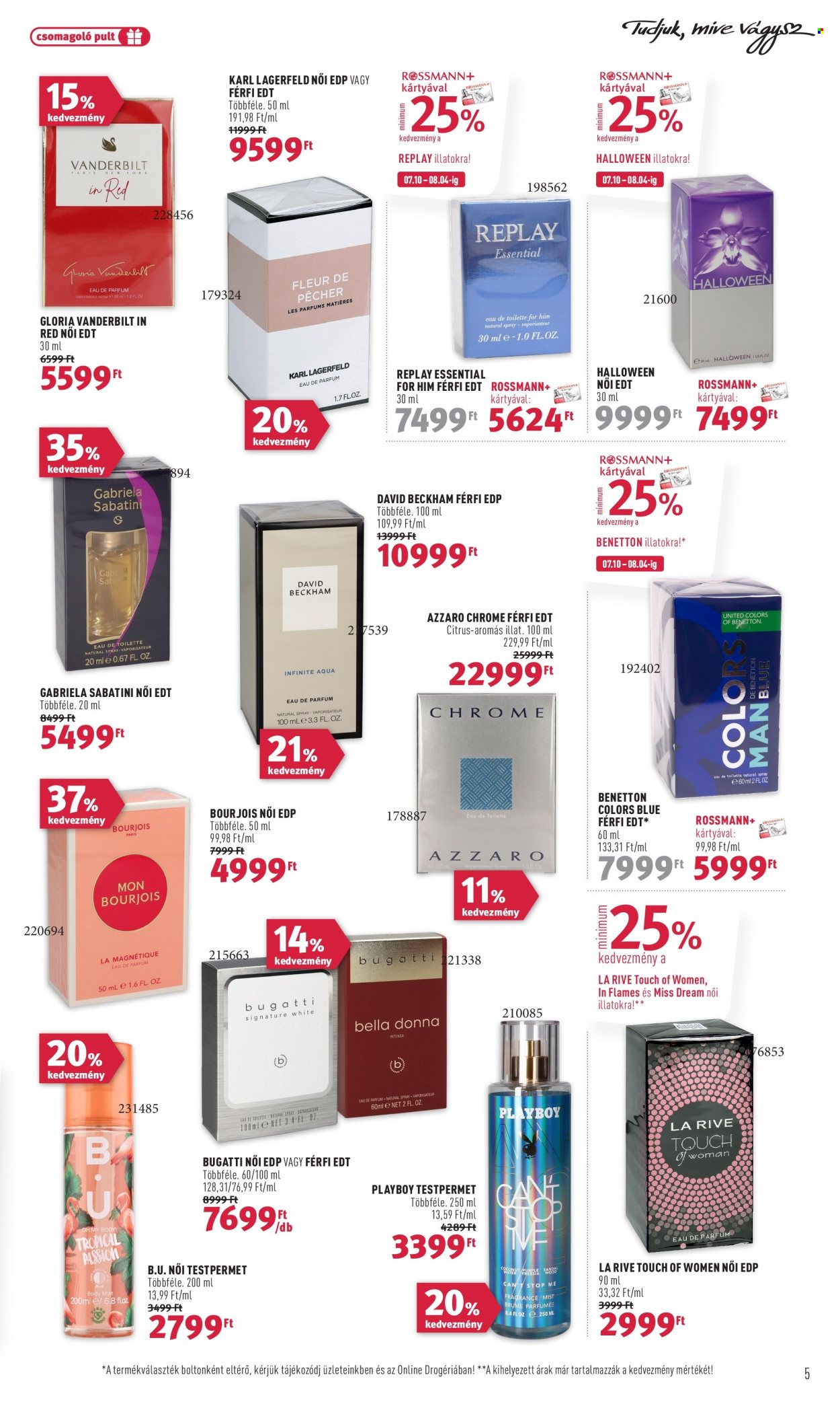 Rossmann akciós újságok - 2023.07.24 - 2023.08.04. Oldal 5