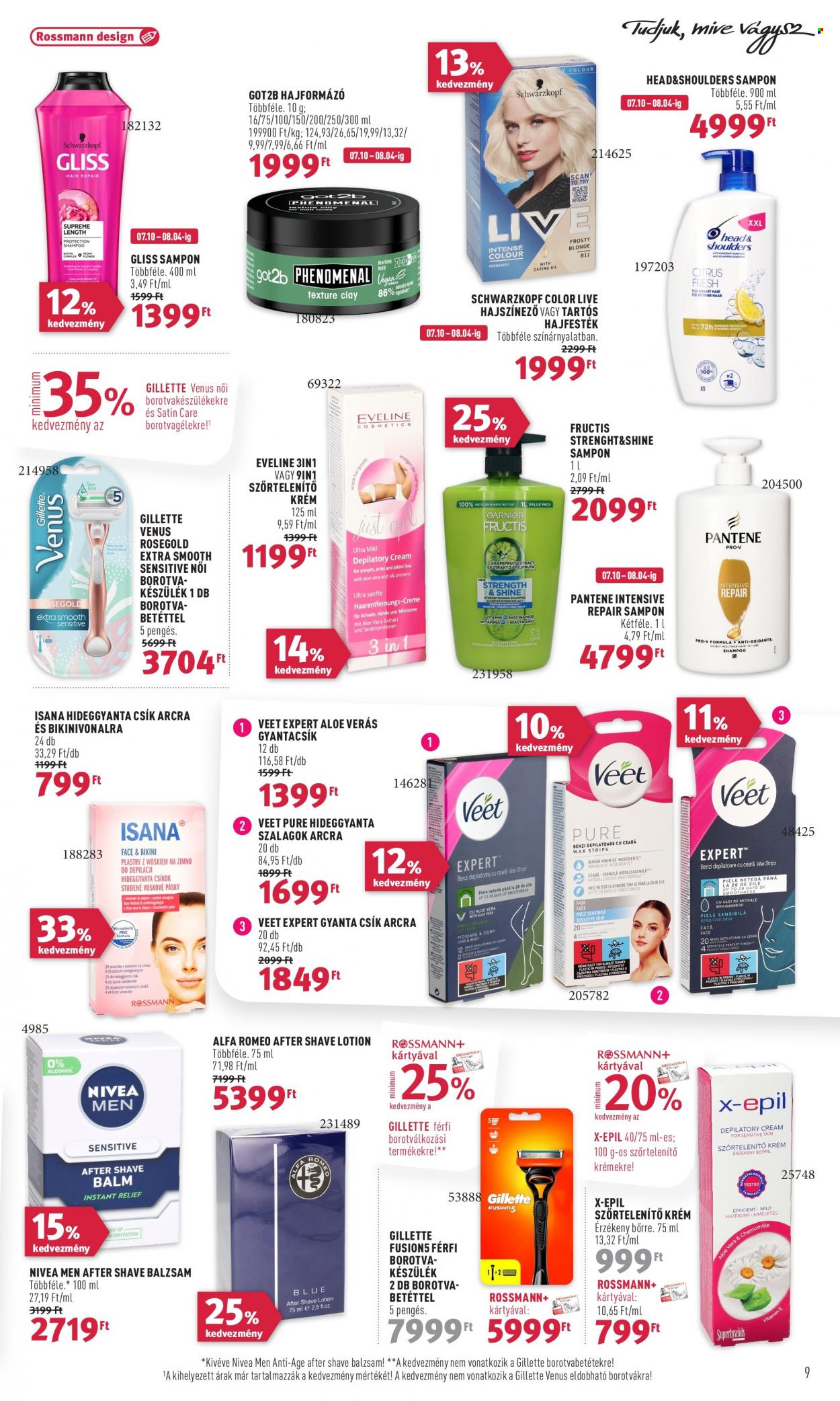 Rossmann akciós újságok - 2023.07.24 - 2023.08.04. Oldal 9