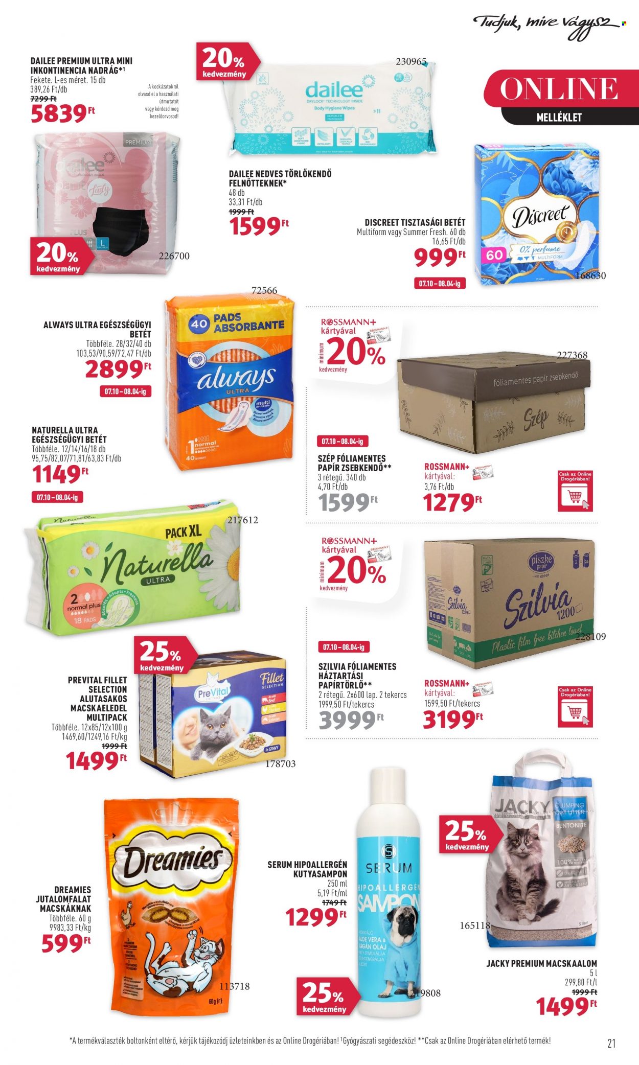 Rossmann akciós újságok - 2023.07.24 - 2023.08.04. Oldal 23