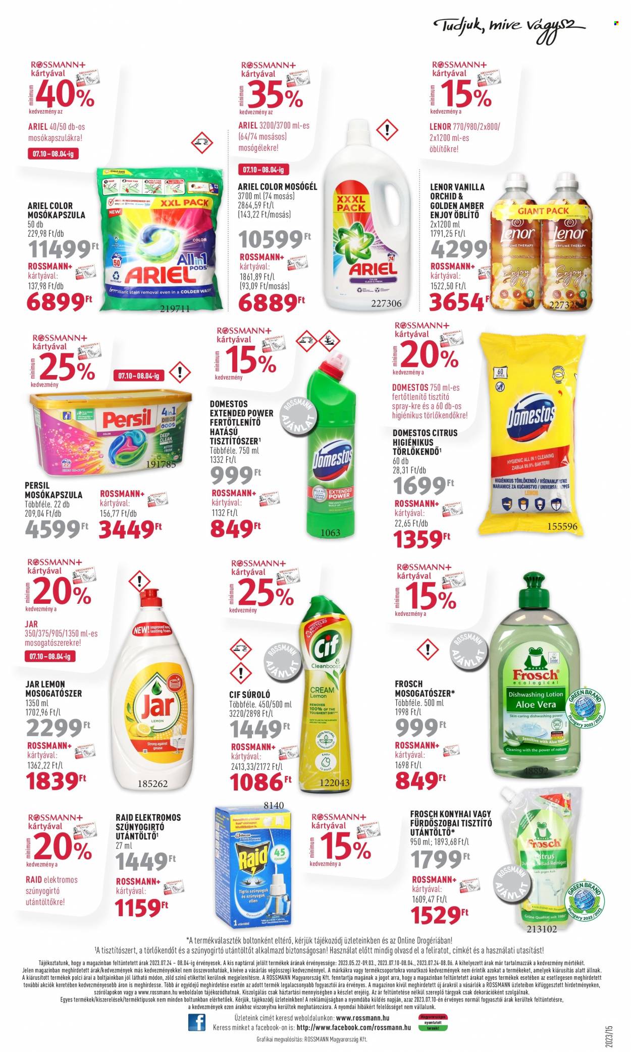 Rossmann akciós újságok - 2023.07.24 - 2023.08.04. Oldal 11