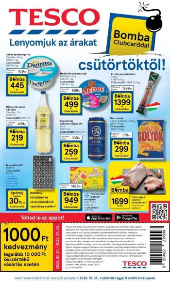 Újság TESCO - 2023.07.27 - 2023.08.02.