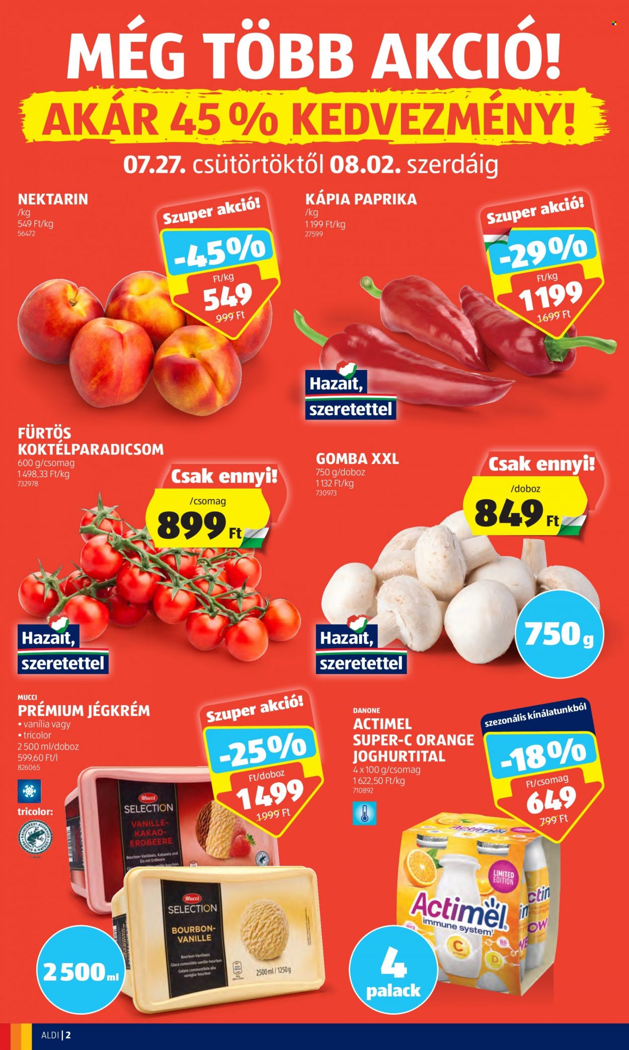 Aldi akciós újságok - 2023.07.27 - 2023.08.02. Oldal 2