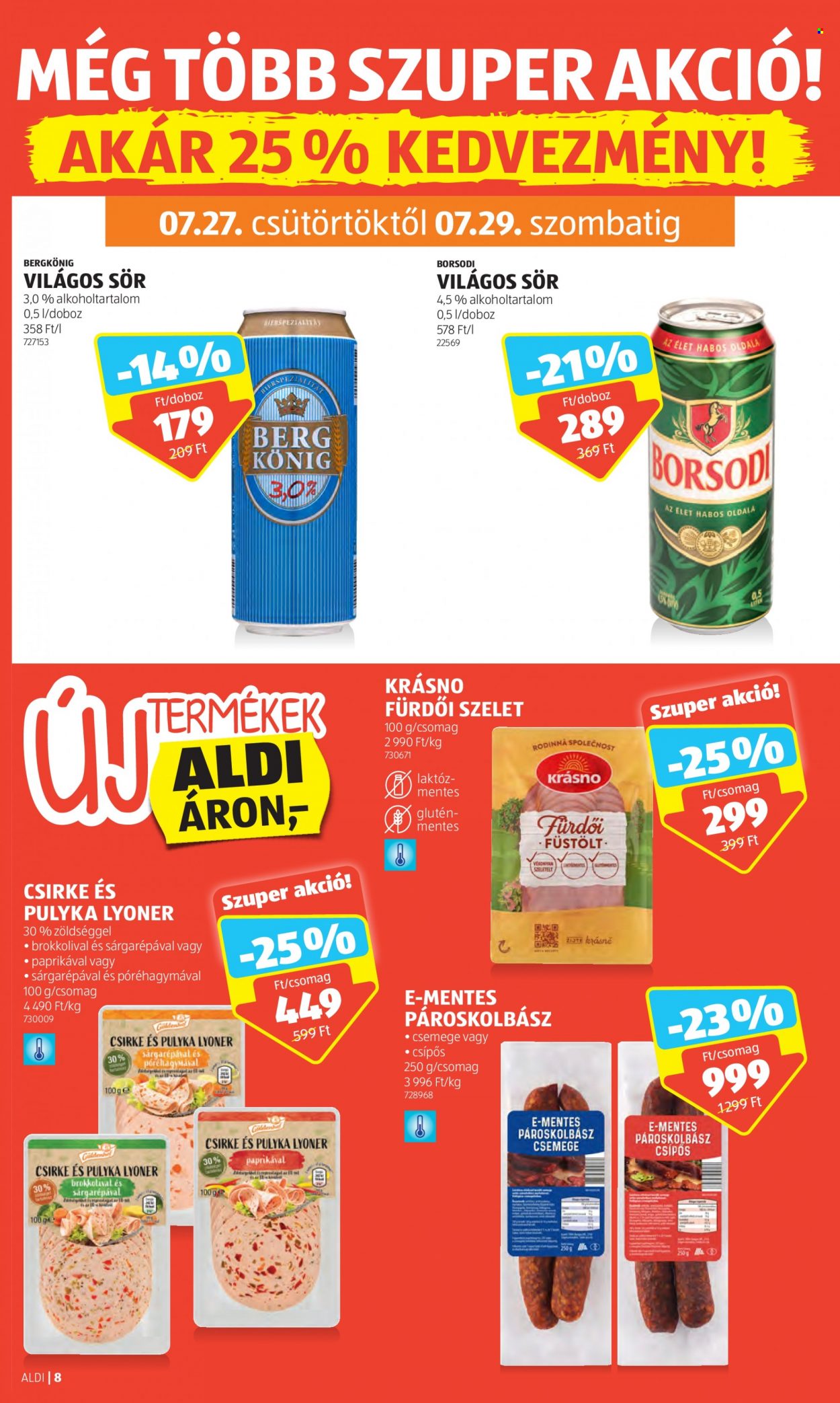 Aldi akciós újságok - 2023.07.27 - 2023.08.02. Oldal 10