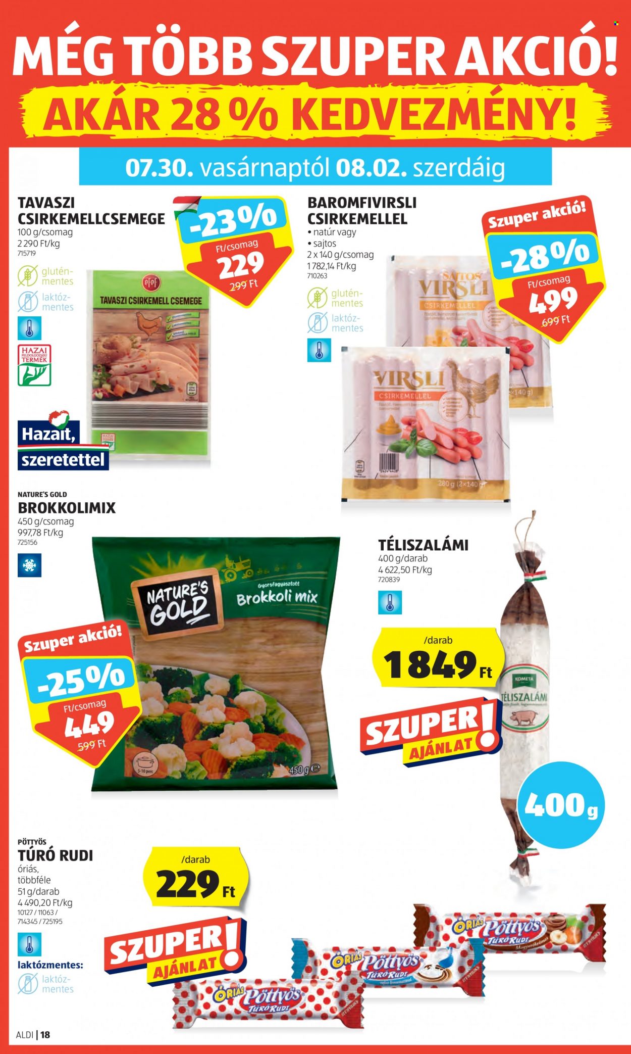 Aldi akciós újságok - 2023.07.27 - 2023.08.02. Oldal 22