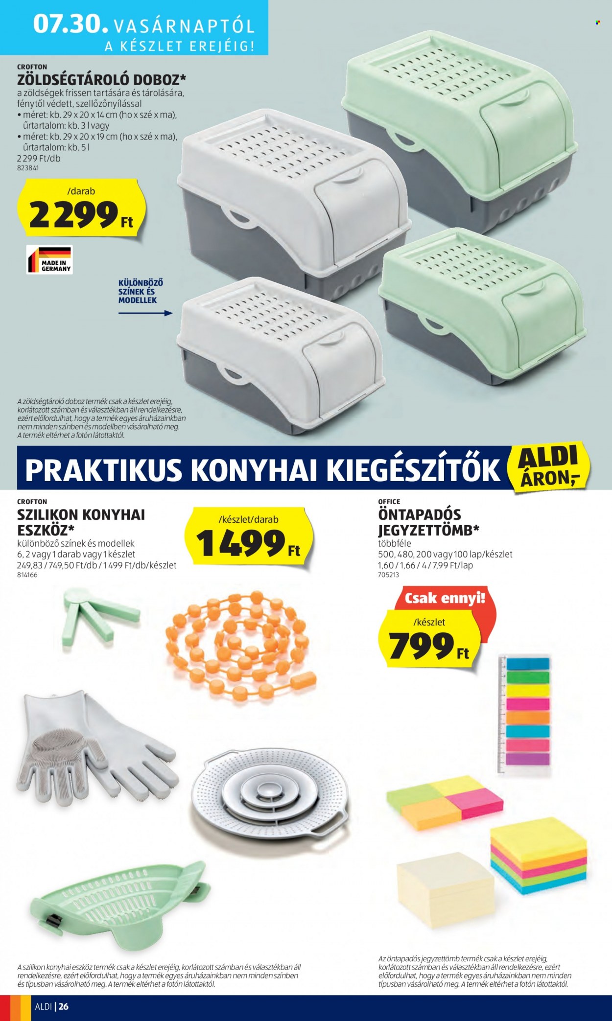 Aldi akciós újságok - 2023.07.27 - 2023.08.02. Oldal 32