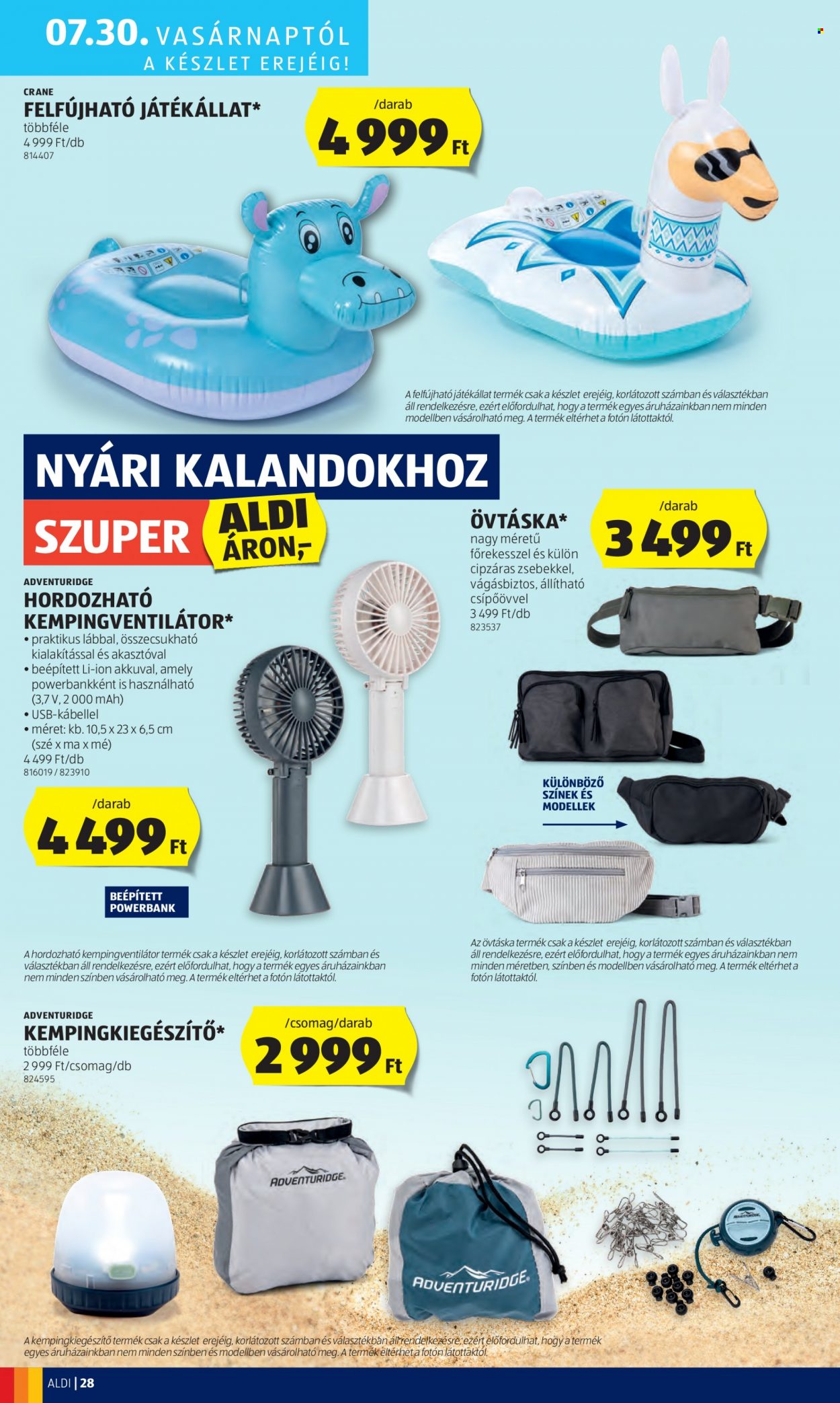 Aldi akciós újságok - 2023.07.27 - 2023.08.02. Oldal 34
