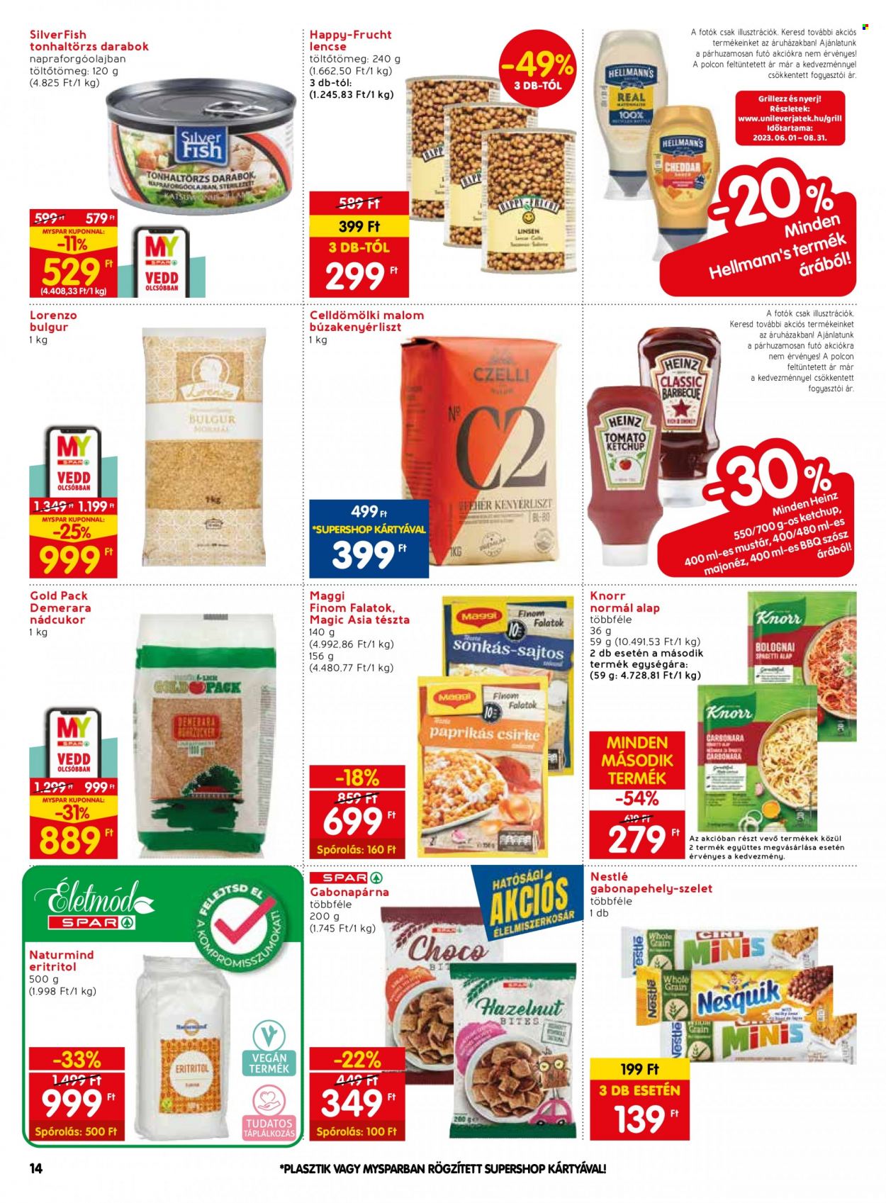 SPAR akciós újságok - 2023.07.27 - 2023.08.02. Oldal 18