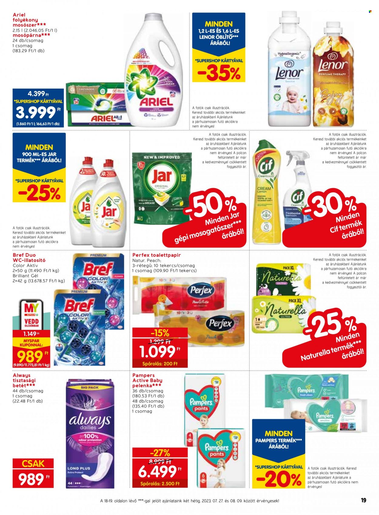 SPAR akciós újságok - 2023.07.27 - 2023.08.02. Oldal 25