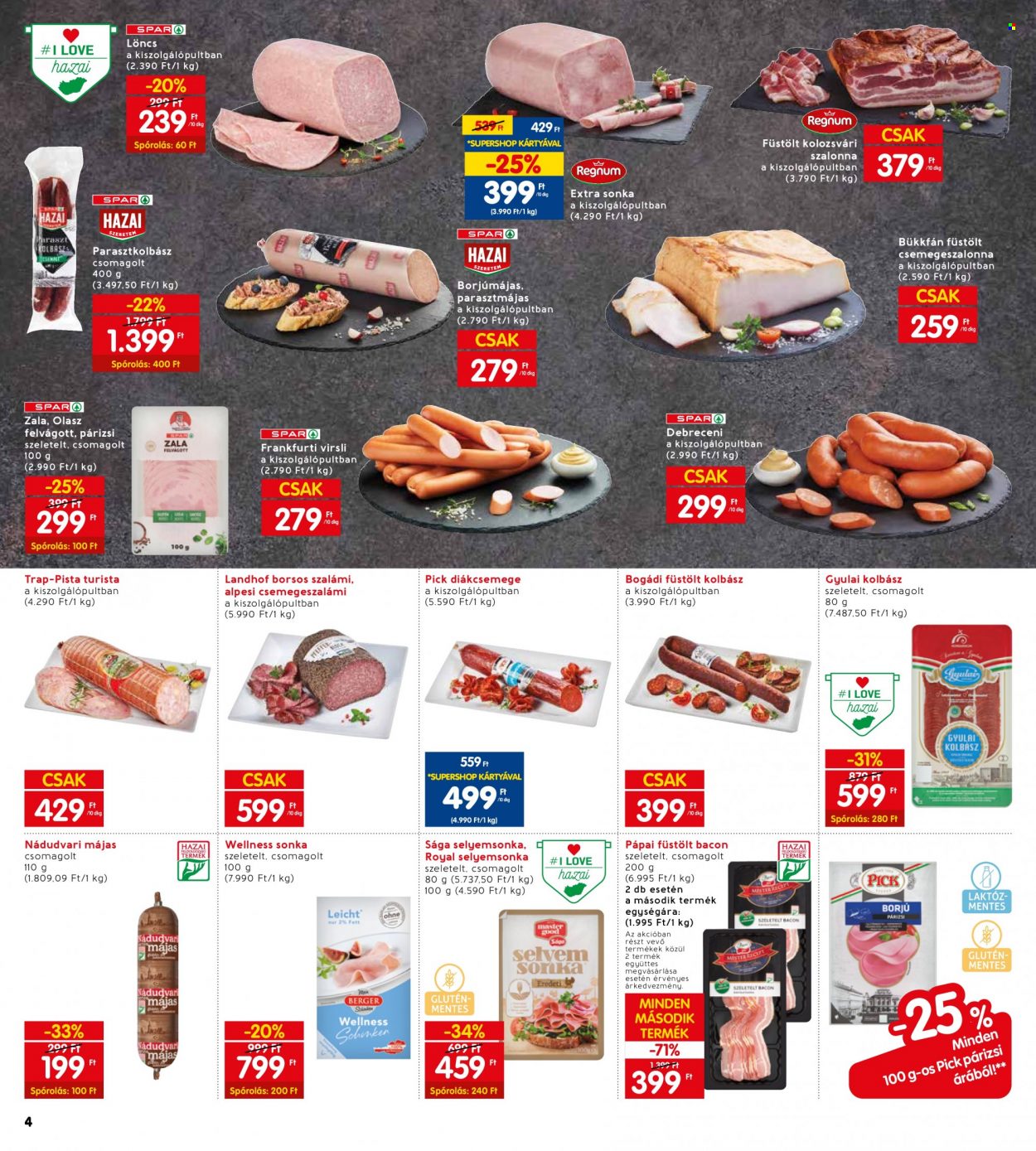 INTERSPAR akciós újságok - 2023.07.27 - 2023.08.02. Oldal 6