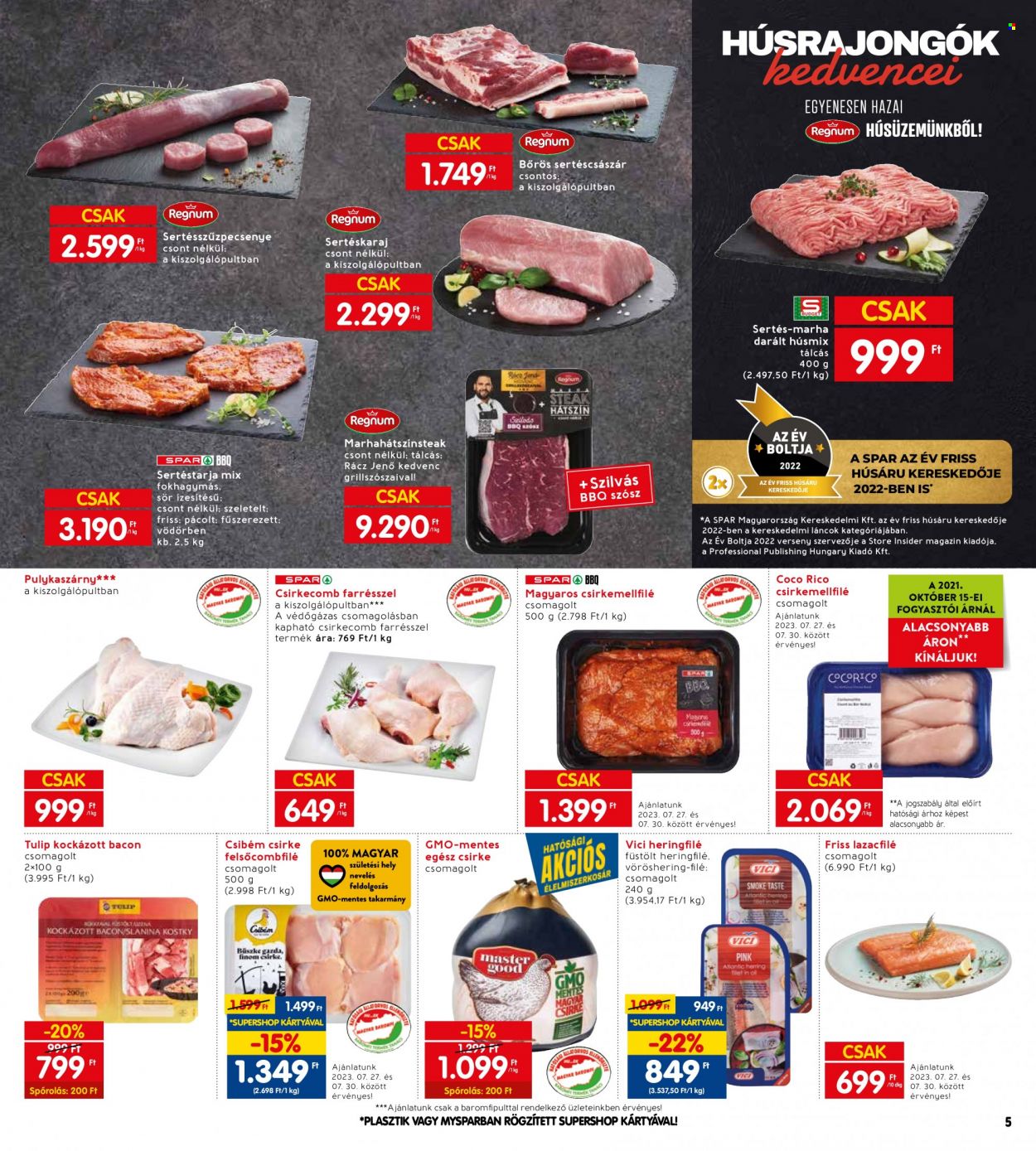 INTERSPAR akciós újságok - 2023.07.27 - 2023.08.02. Oldal 7