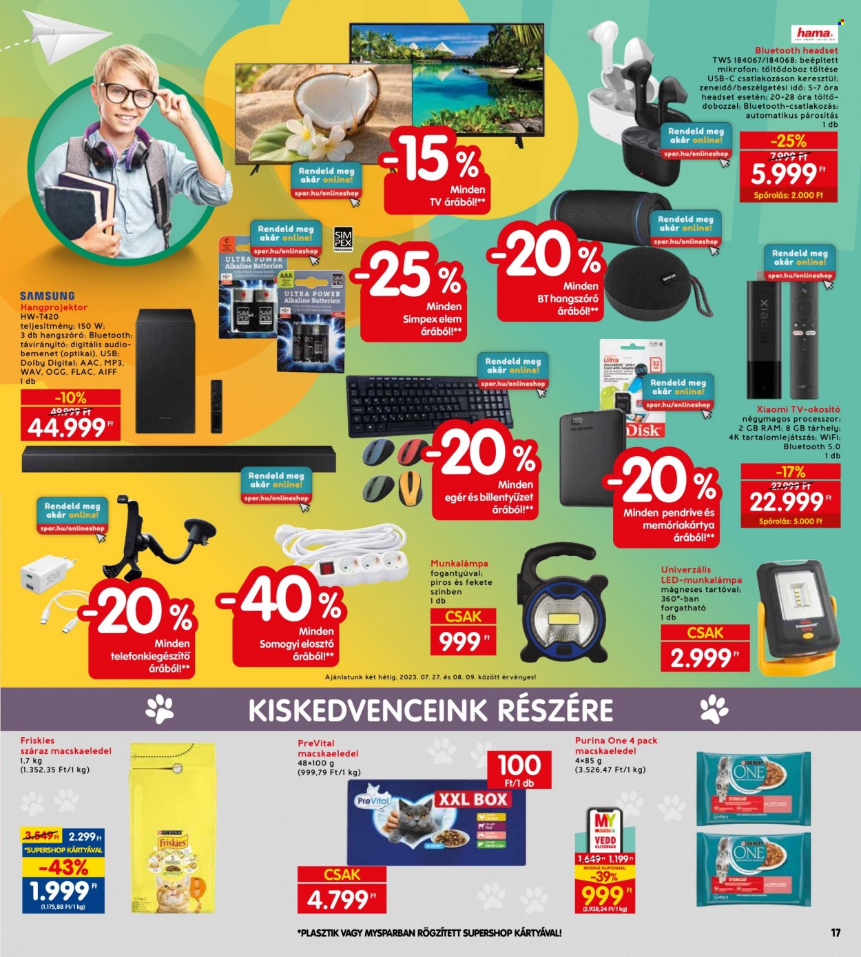 INTERSPAR akciós újságok - 2023.07.27 - 2023.08.02. Oldal 23