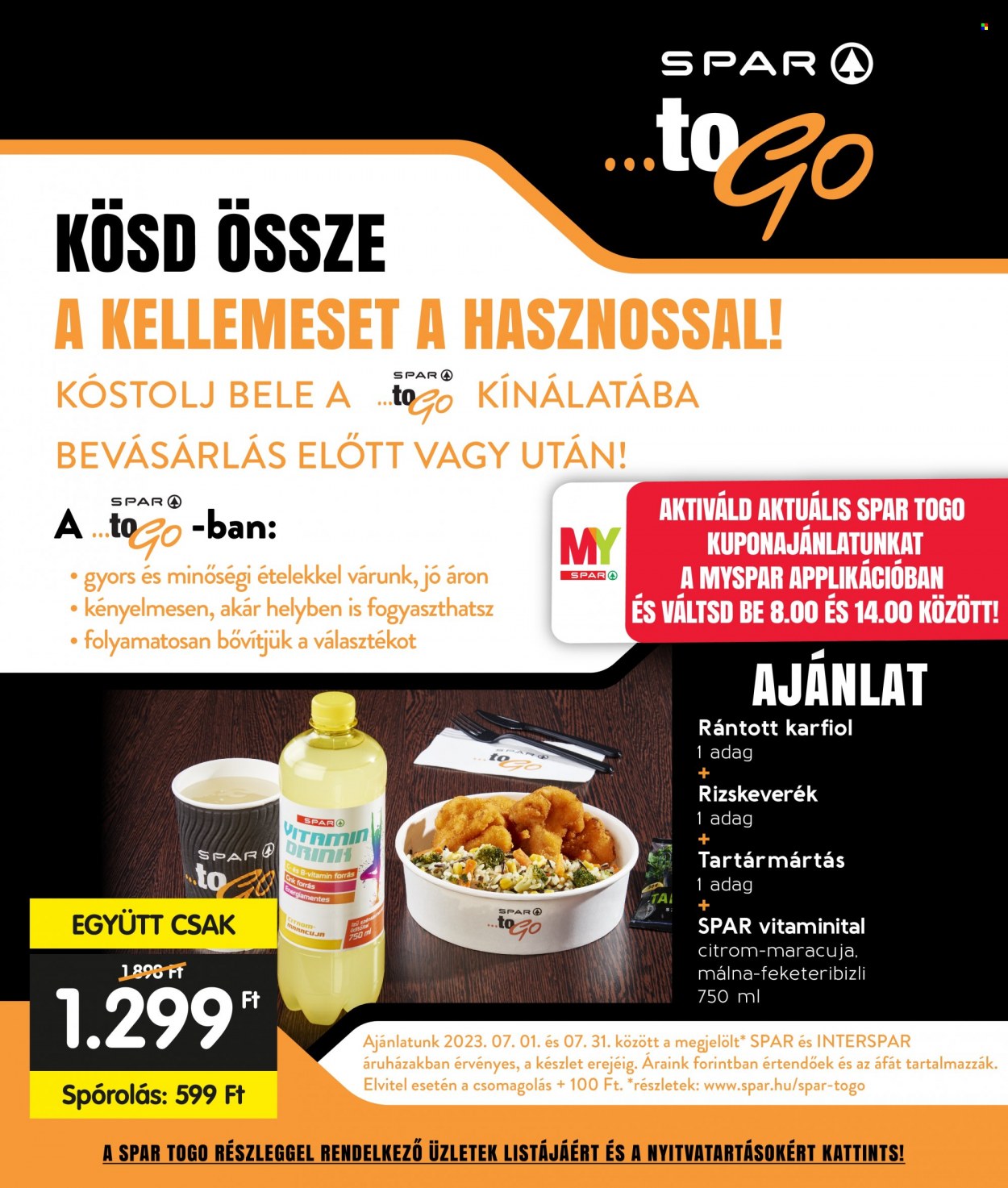 INTERSPAR akciós újságok - 2023.07.27 - 2023.08.02. Oldal 27