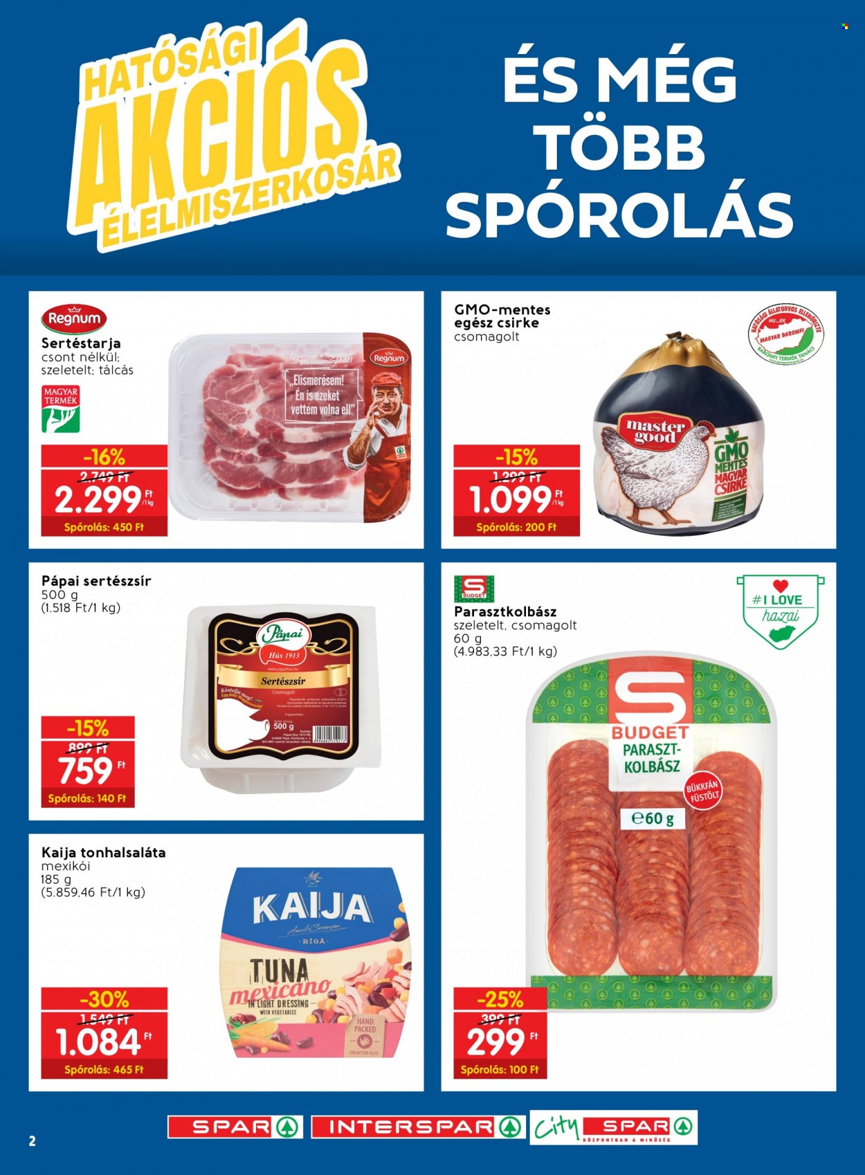 SPAR akciós újságok - 2023.07.27 - 2023.08.02. Oldal 2