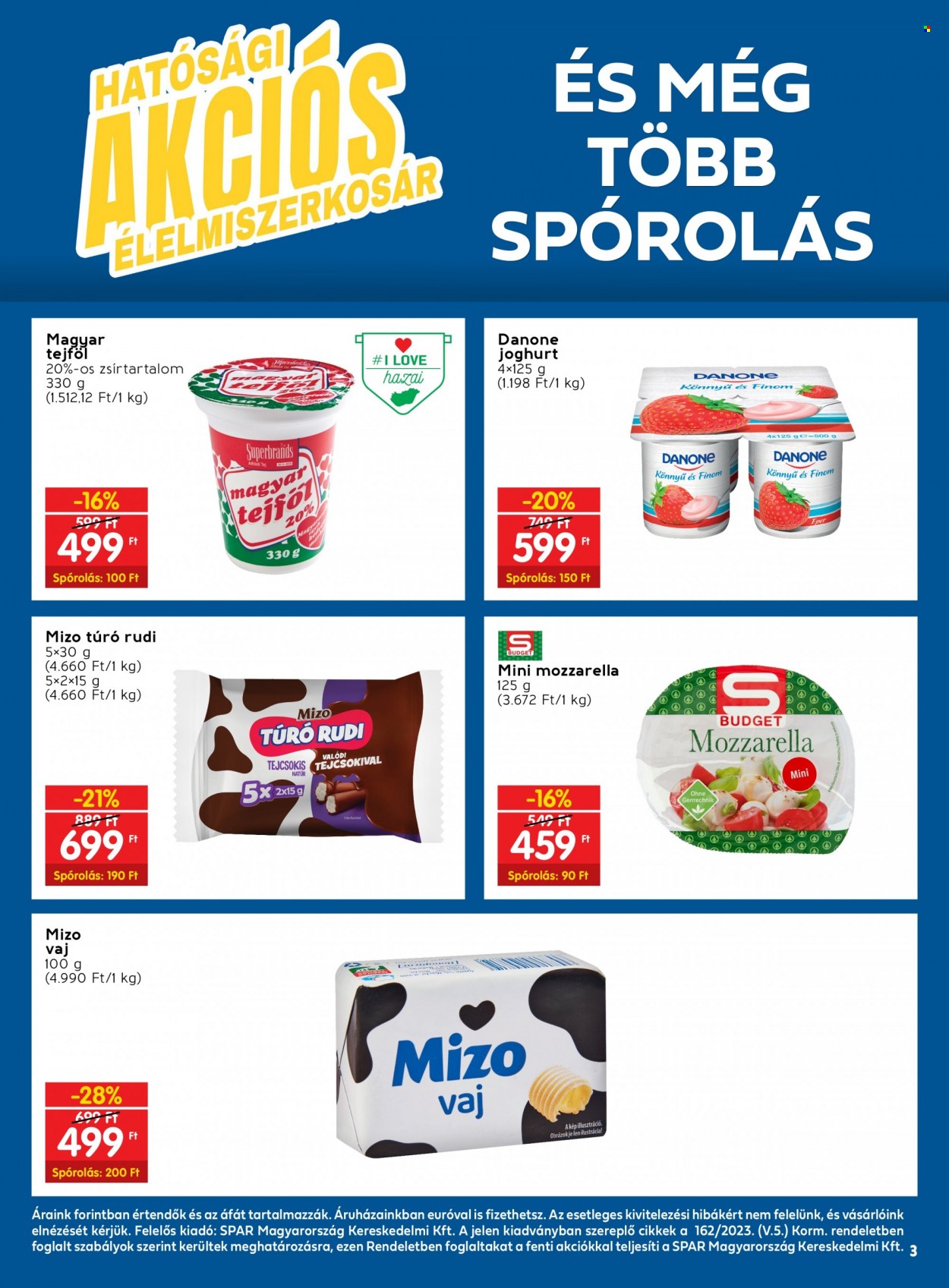 SPAR akciós újságok - 2023.07.27 - 2023.08.02. Oldal 3