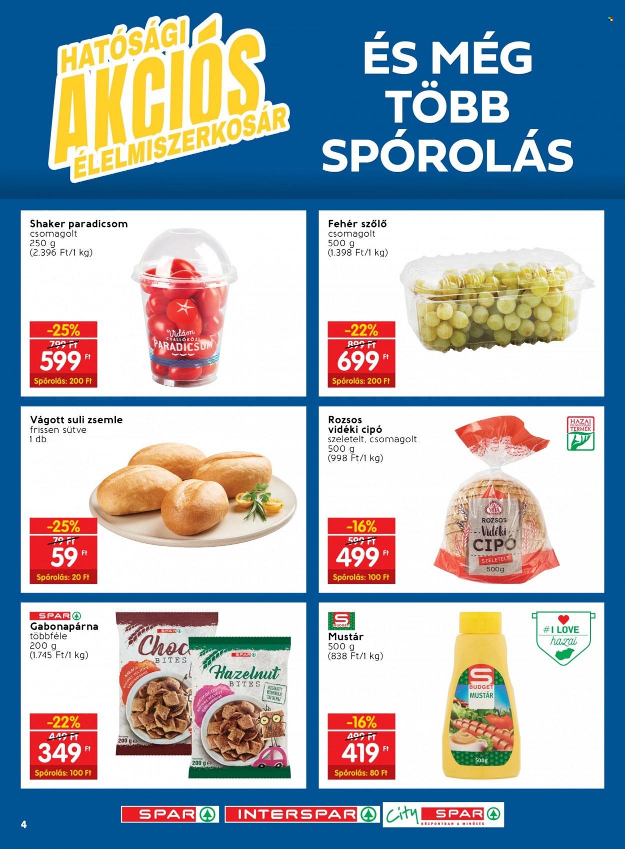 SPAR akciós újságok - 2023.07.27 - 2023.08.02. Oldal 4