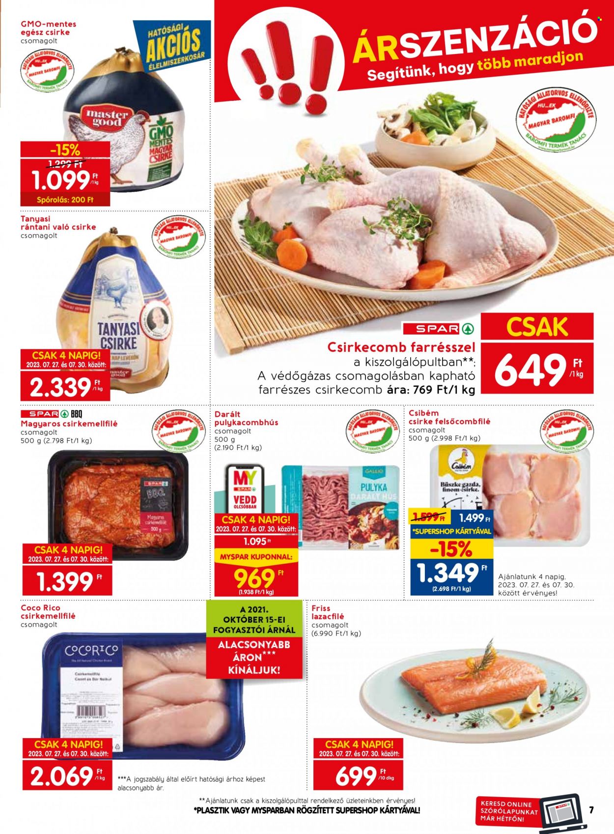 SPAR akciós újságok - 2023.07.27 - 2023.08.02. Oldal 15