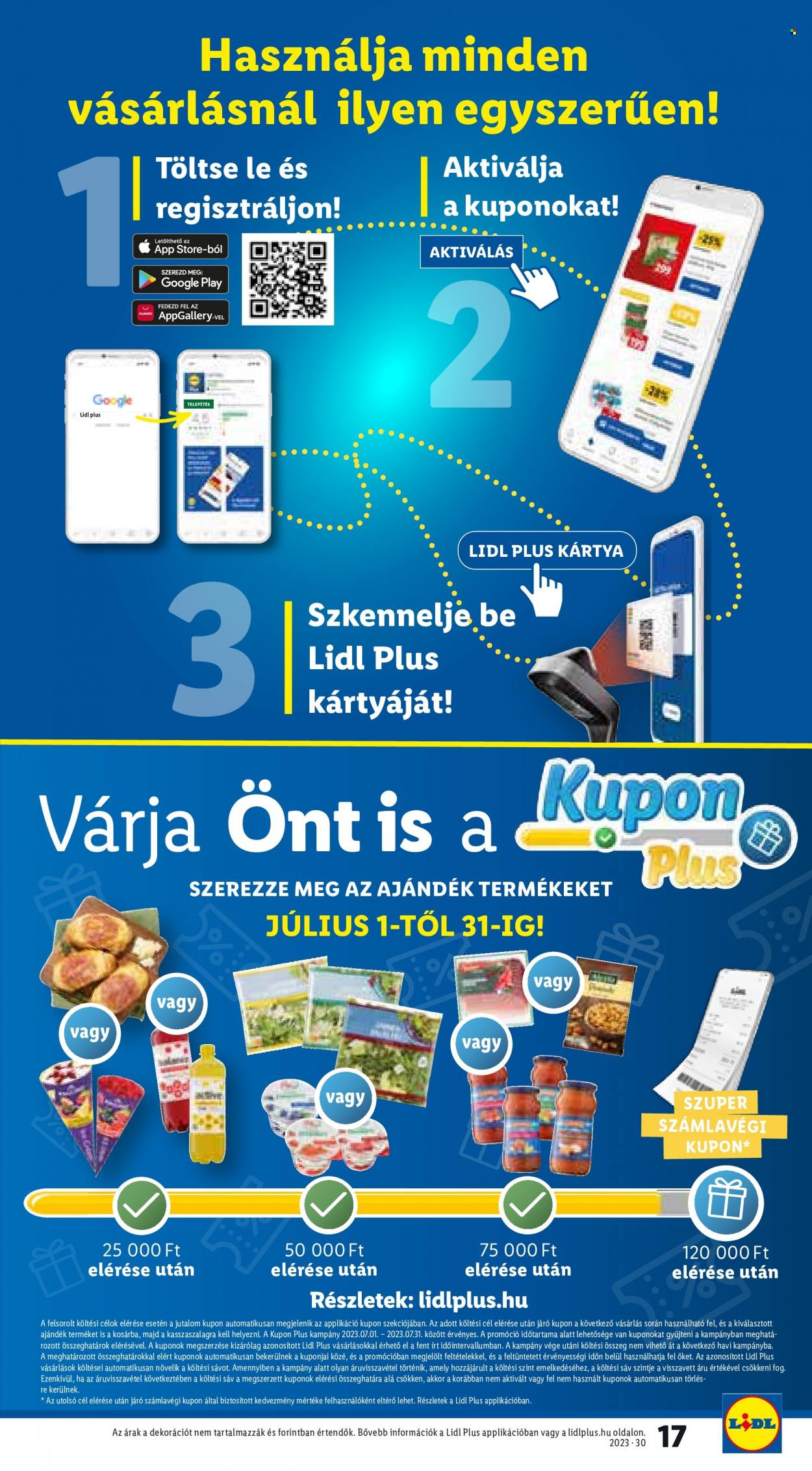 Lidl akciós újságok - 2023.07.27 - 2023.08.02. Oldal 17