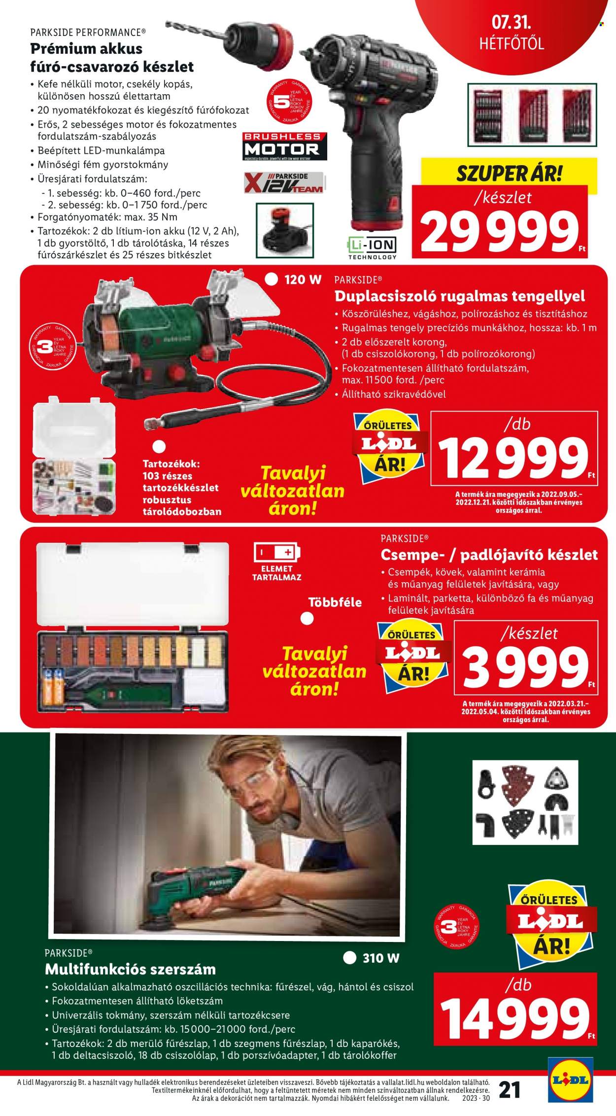 Lidl akciós újságok - 2023.07.27 - 2023.08.02. Oldal 23