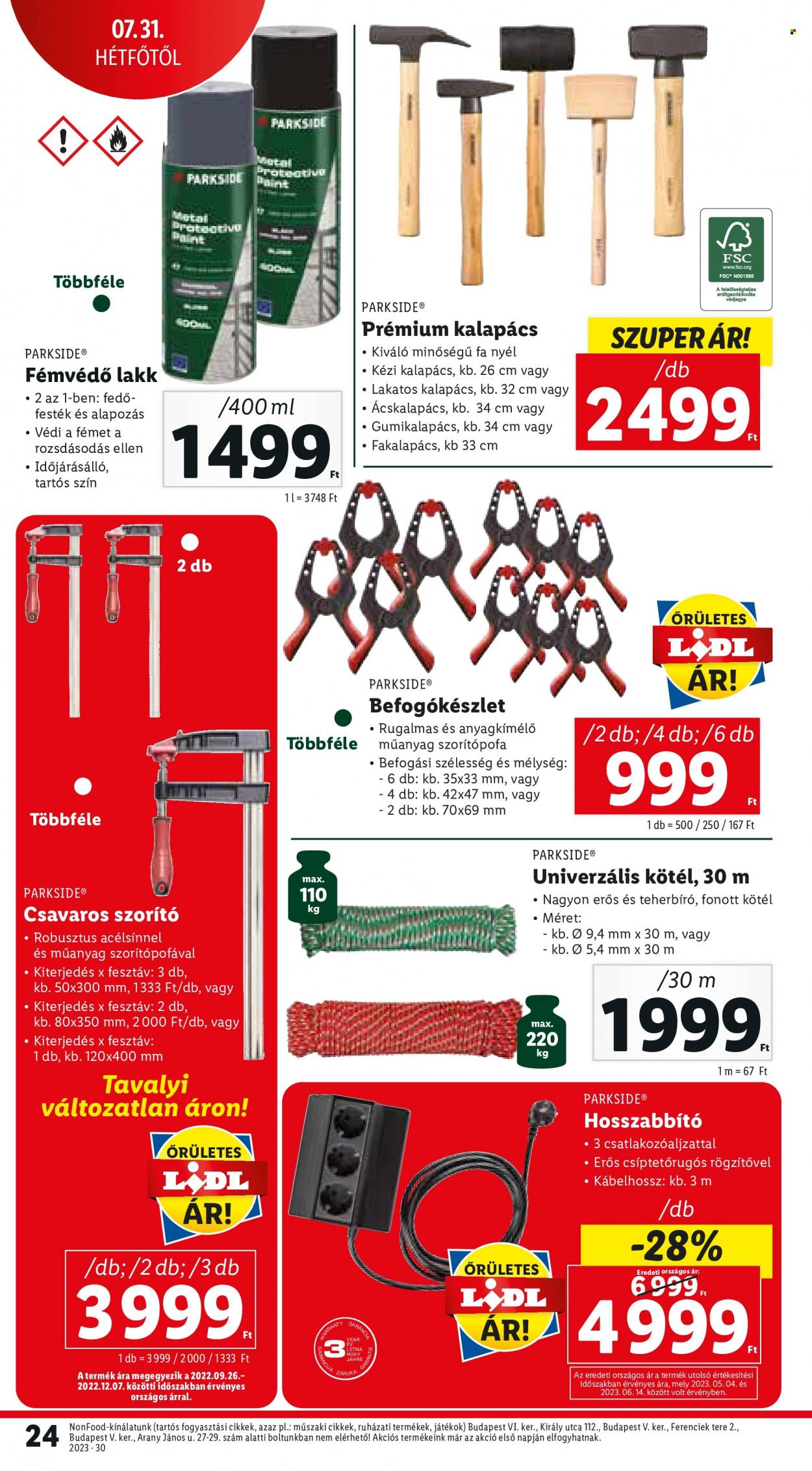 Lidl akciós újságok - 2023.07.27 - 2023.08.02. Oldal 26