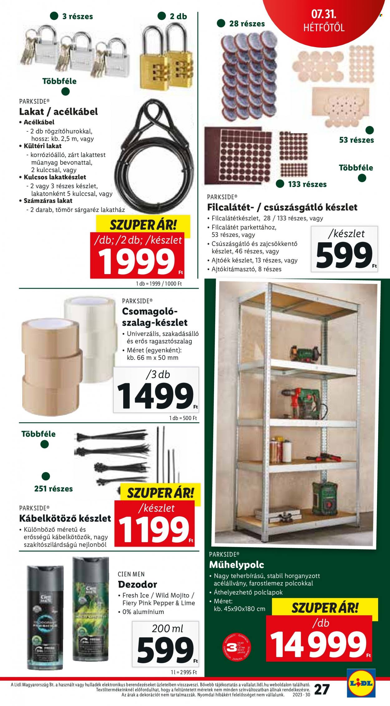 Lidl akciós újságok - 2023.07.27 - 2023.08.02. Oldal 29
