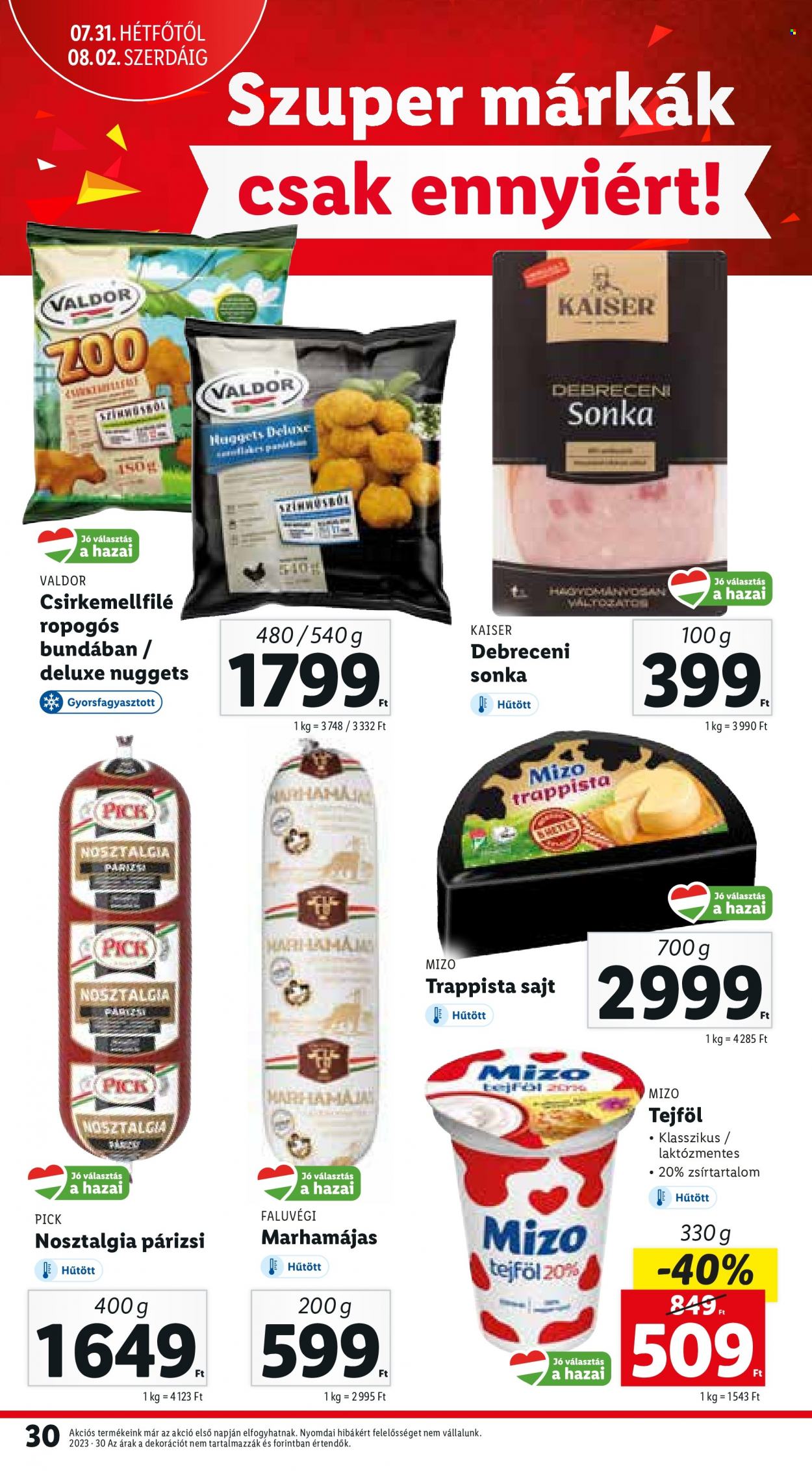 Lidl akciós újságok - 2023.07.27 - 2023.08.02. Oldal 32