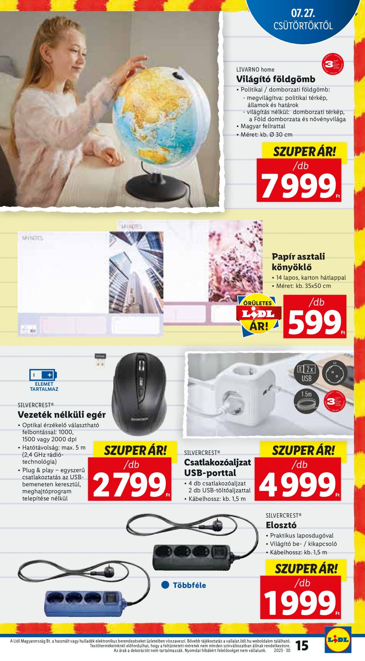 Lidl akciós újságok. Oldal 15