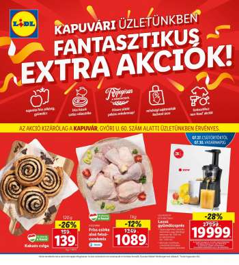 Újság Lidl - 2023.07.27 - 2023.07.30.