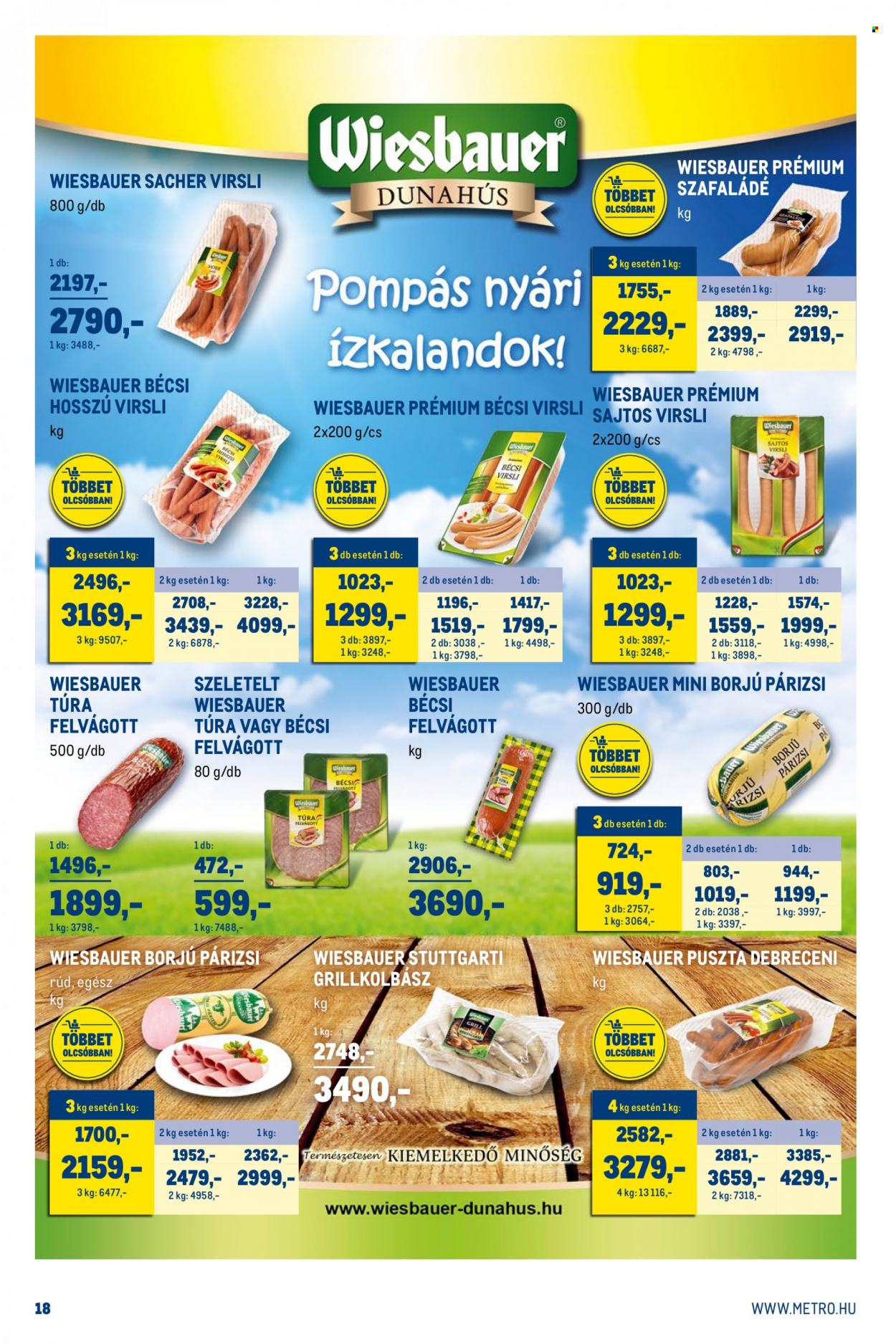 Metro akciós újságok - 2023.07.26 - 2023.08.22. Oldal 18