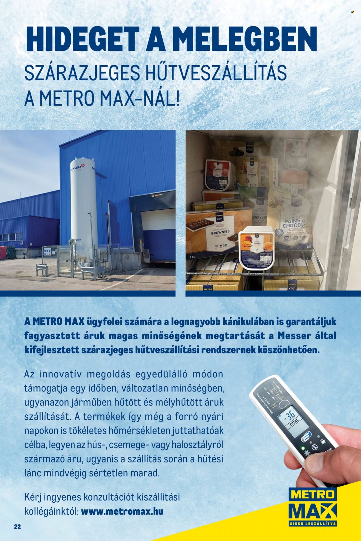 Metro akciós újságok - 2023.07.26 - 2023.08.22. Oldal 22