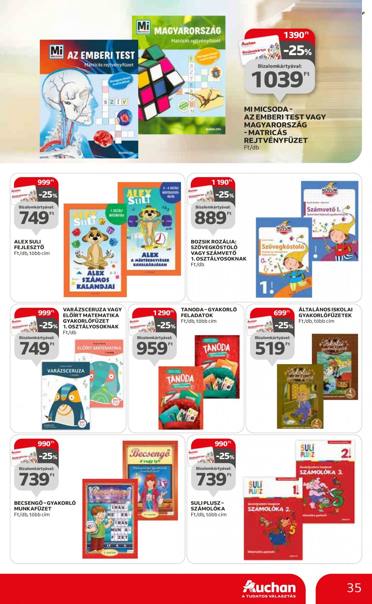 Auchan akciós újságok - 2023.07.27 - 2023.08.02. Oldal 35