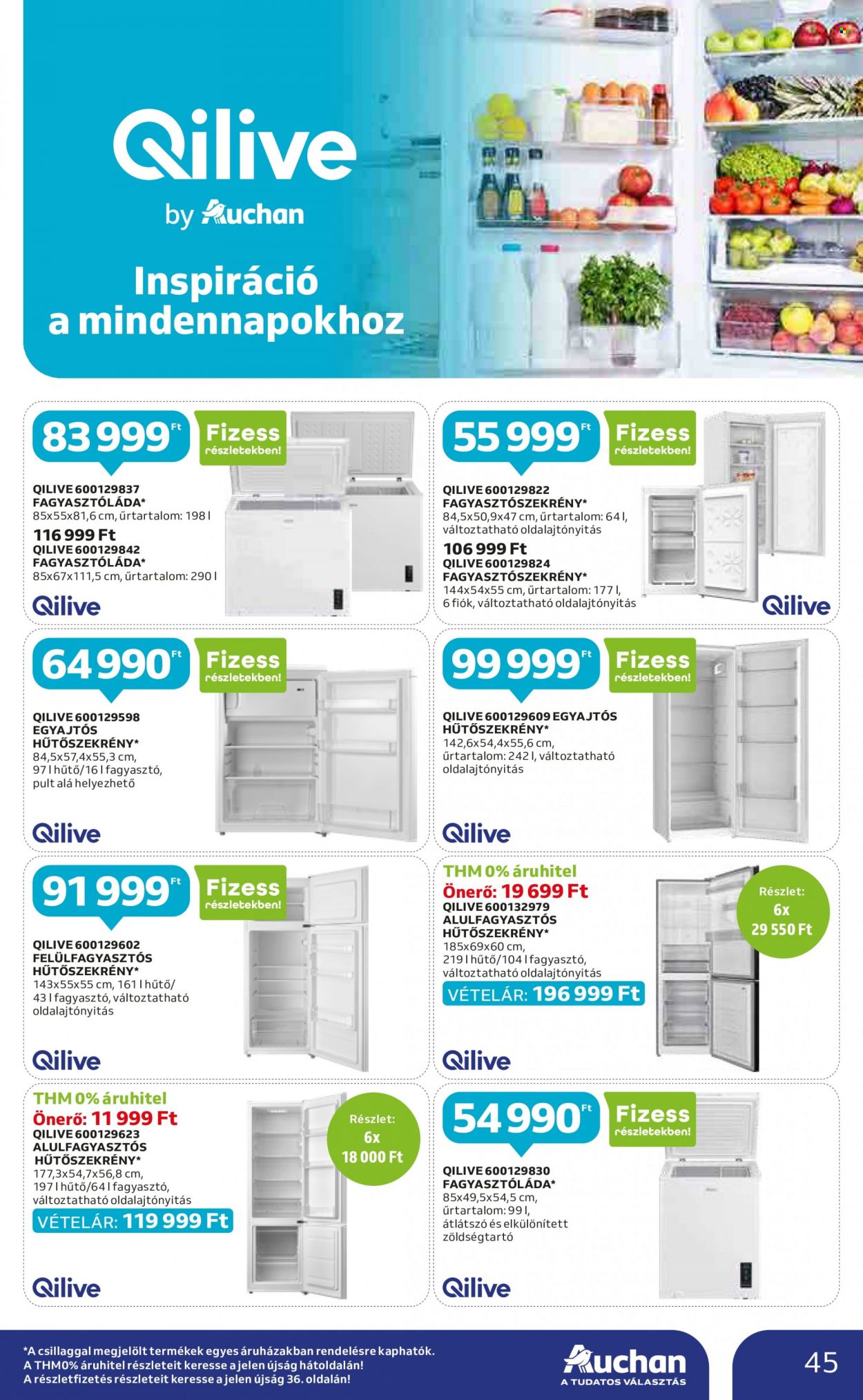 Auchan akciós újságok - 2023.07.27 - 2023.08.02. Oldal 45