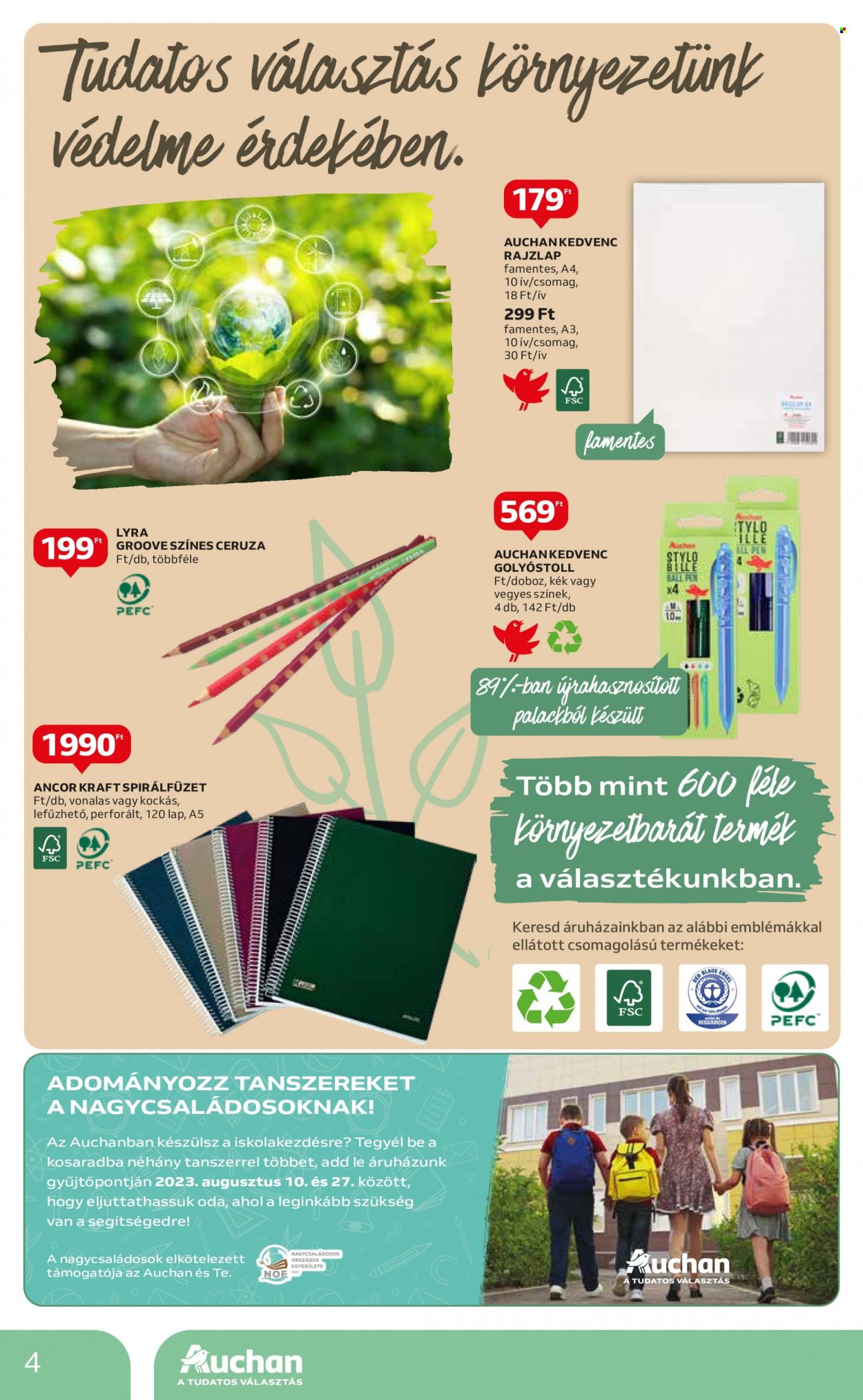 Auchan akciós újságok - 2023.07.27 - 2023.08.09. Oldal 4
