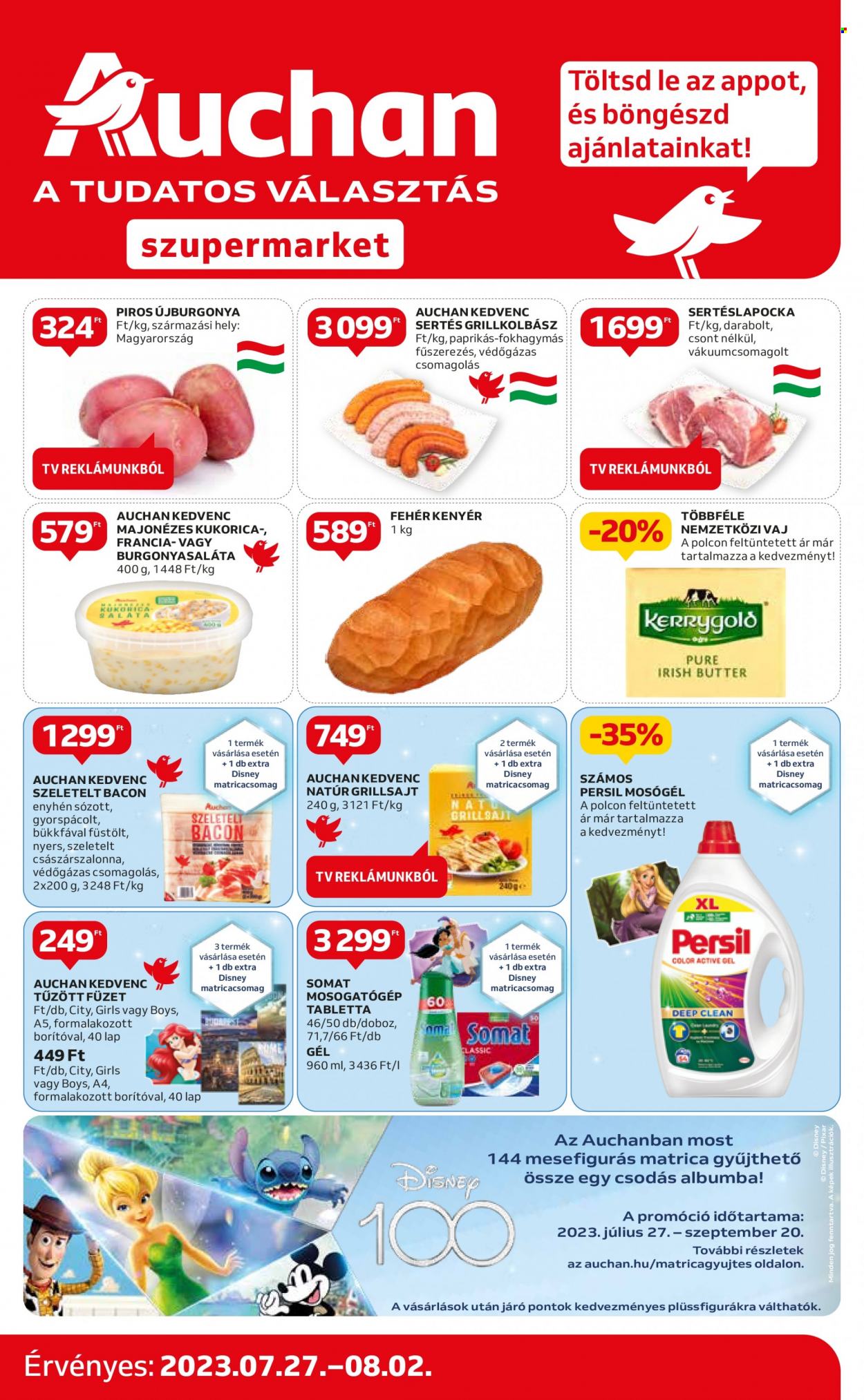 Auchan akciós újságok - 2023.07.27 - 2023.08.02. Oldal 1