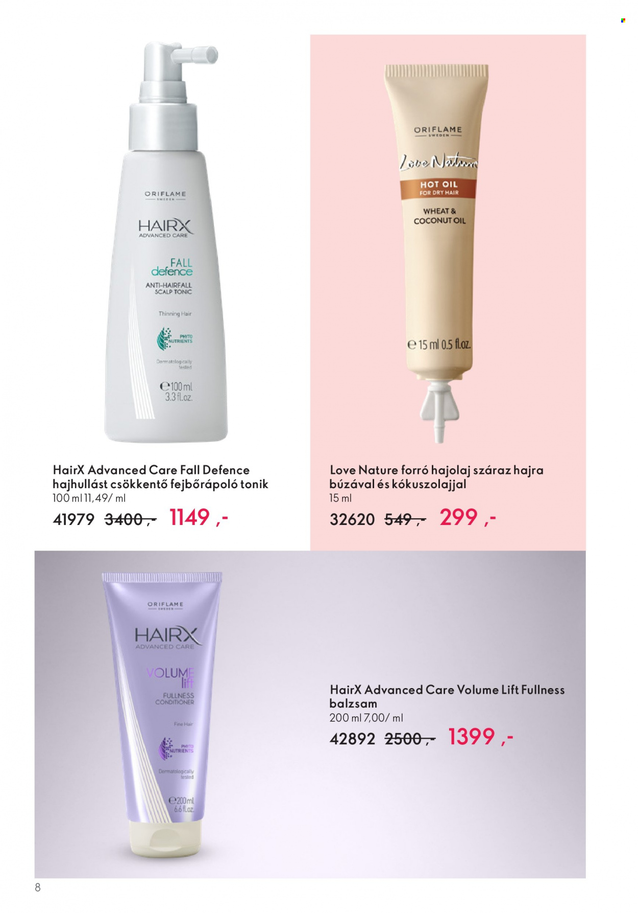 Oriflame akciós újságok - 2023.07.26 - 2023.08.08. Oldal 8