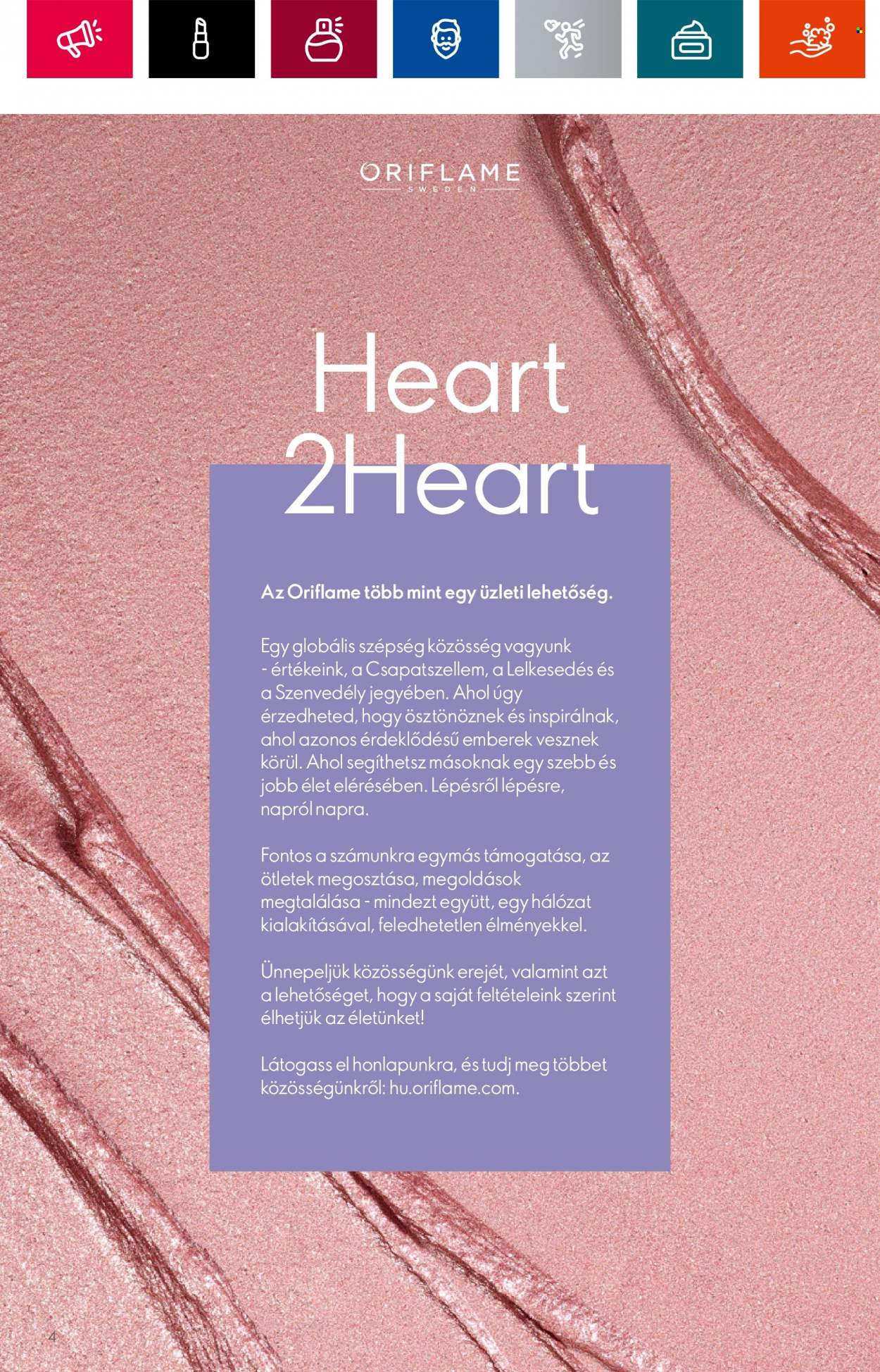 Oriflame akciós újságok - 2023.07.26 - 2023.08.08. Oldal 4