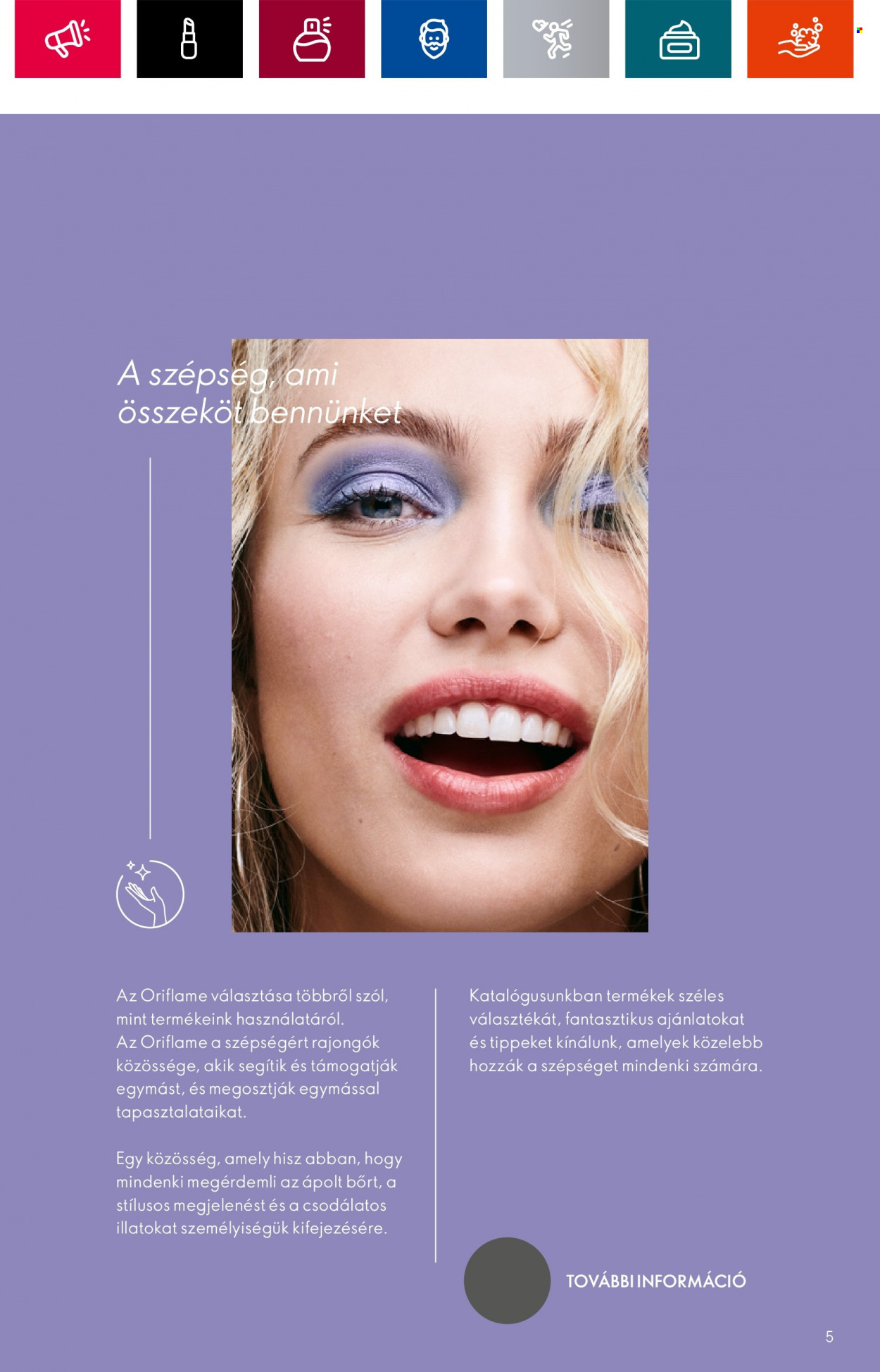 Oriflame akciós újságok - 2023.07.26 - 2023.08.08. Oldal 5
