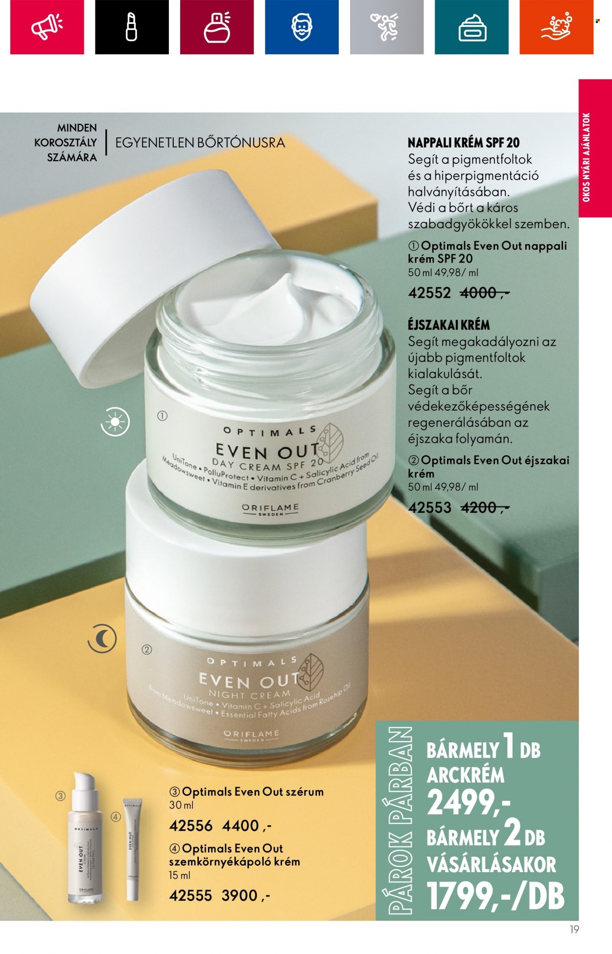 Oriflame akciós újságok - 2023.07.26 - 2023.08.08. Oldal 19